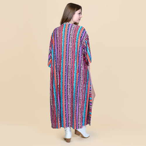 SASSY SERAPE DUSTER