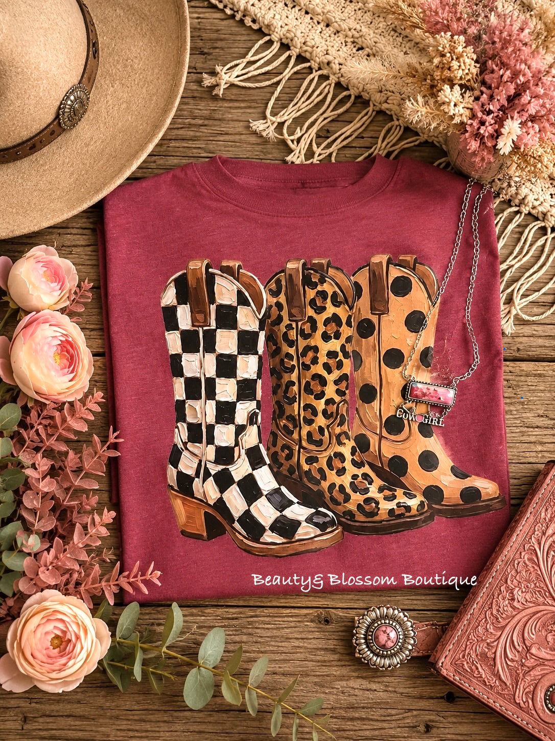 BOOTS & SASS TEE - 59