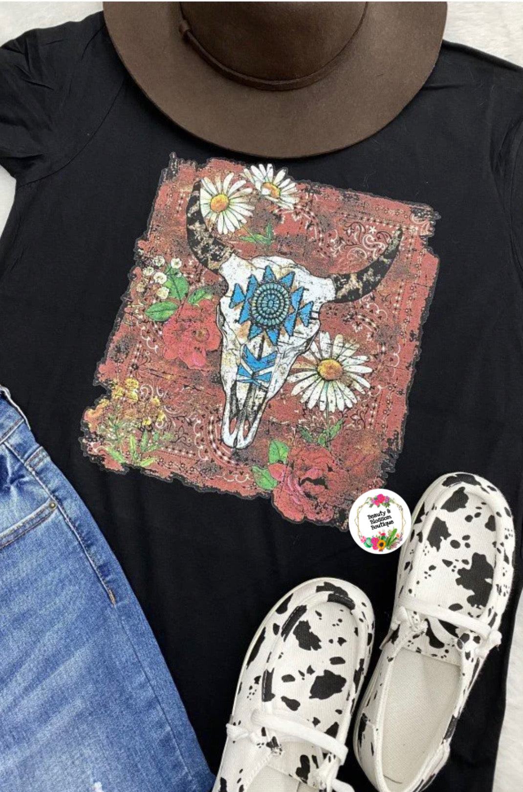 BANDANA STEER TEE- 199