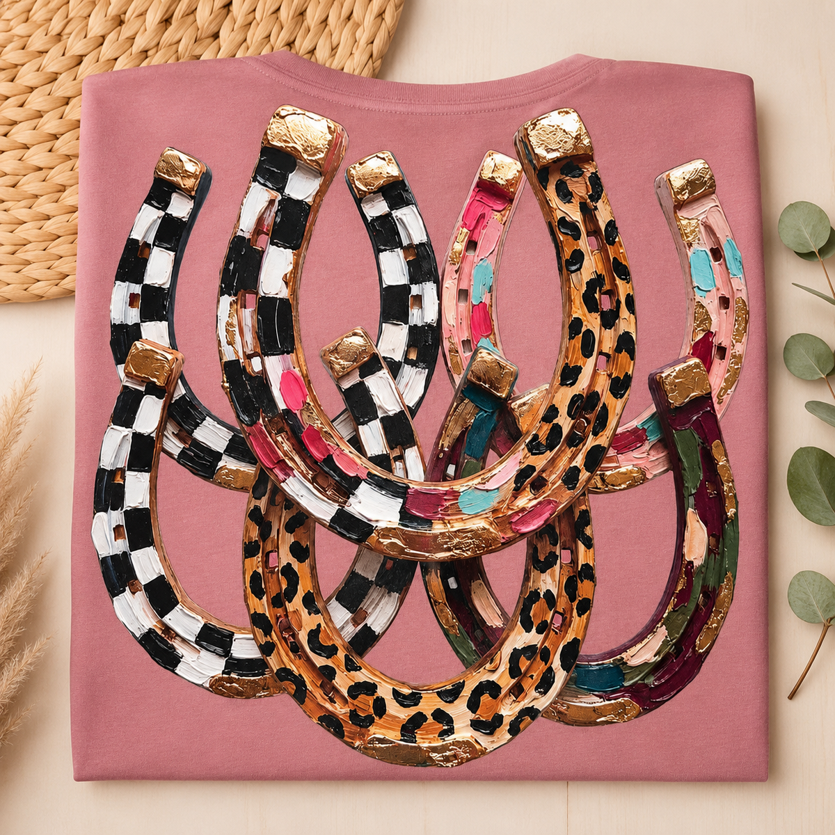 LUCKY HORSESHOES TEE - 97