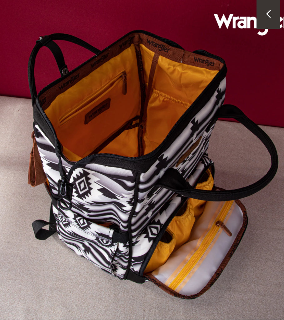 Wrangler Aztec Backpack - Black