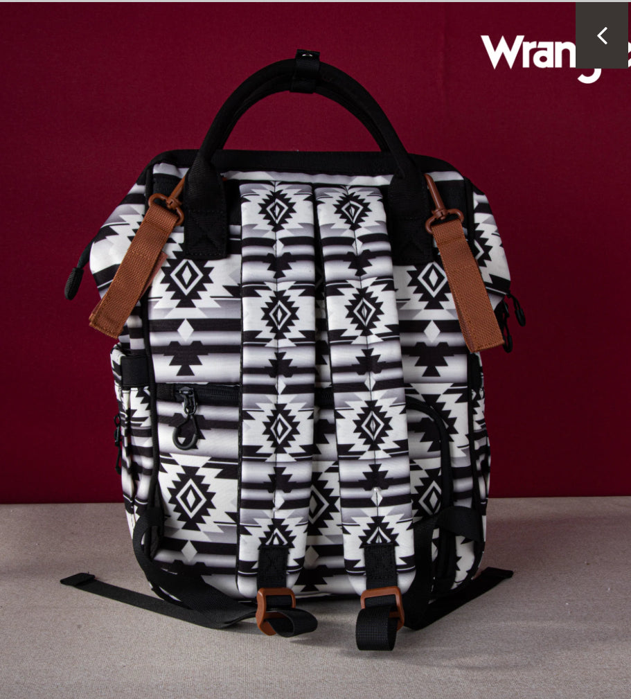 Wrangler Aztec Backpack - Black