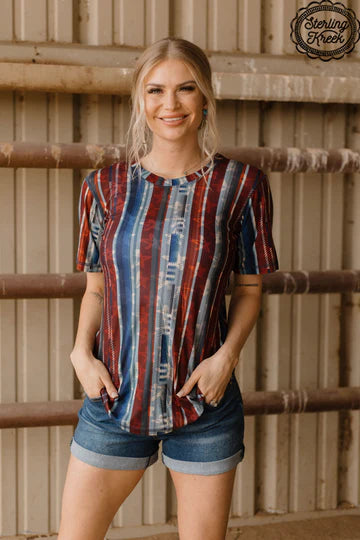 STAR & STRIPES REVERSIBLE TOP
