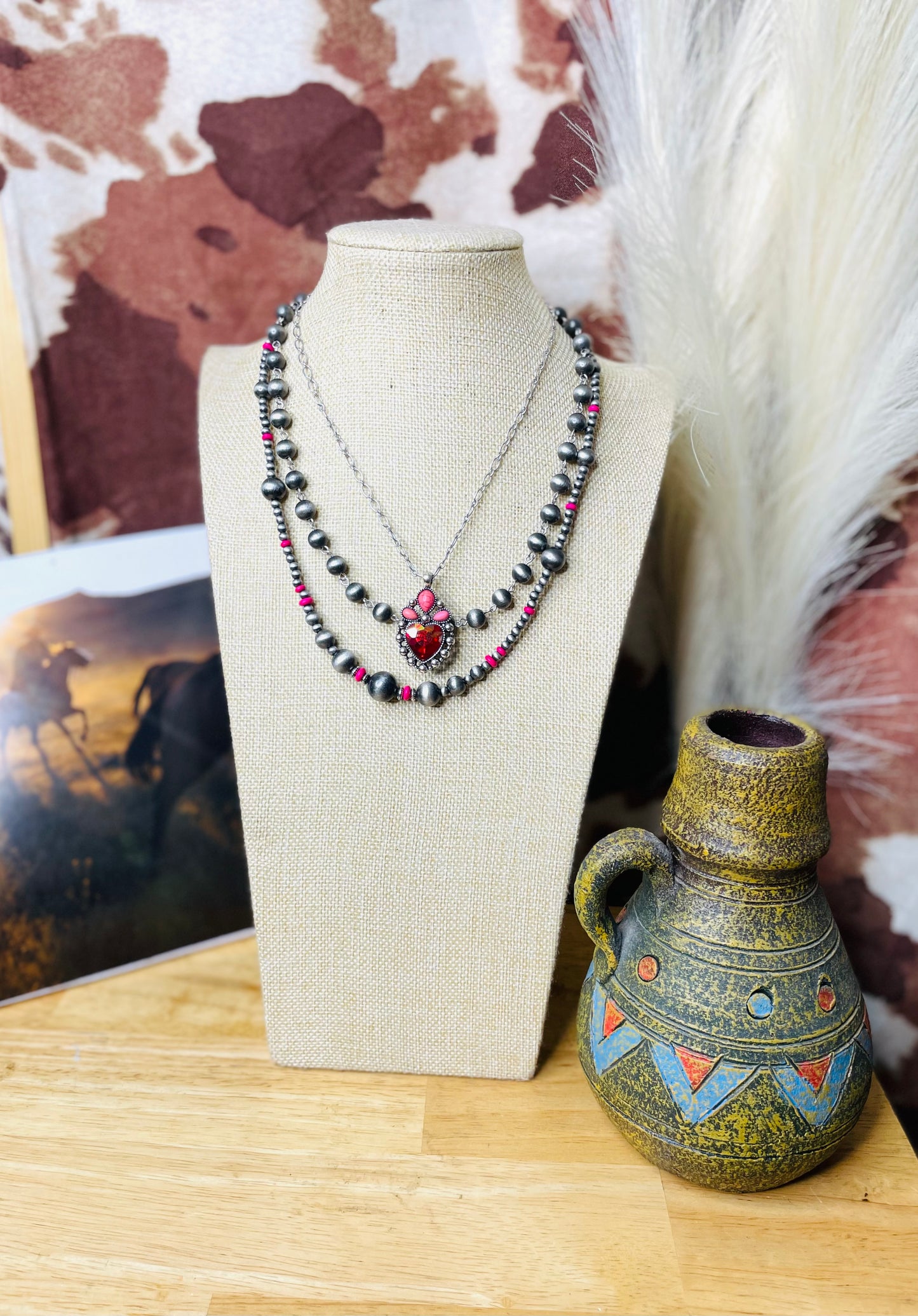 KEEPER OF THE HEART NECKLACE SET