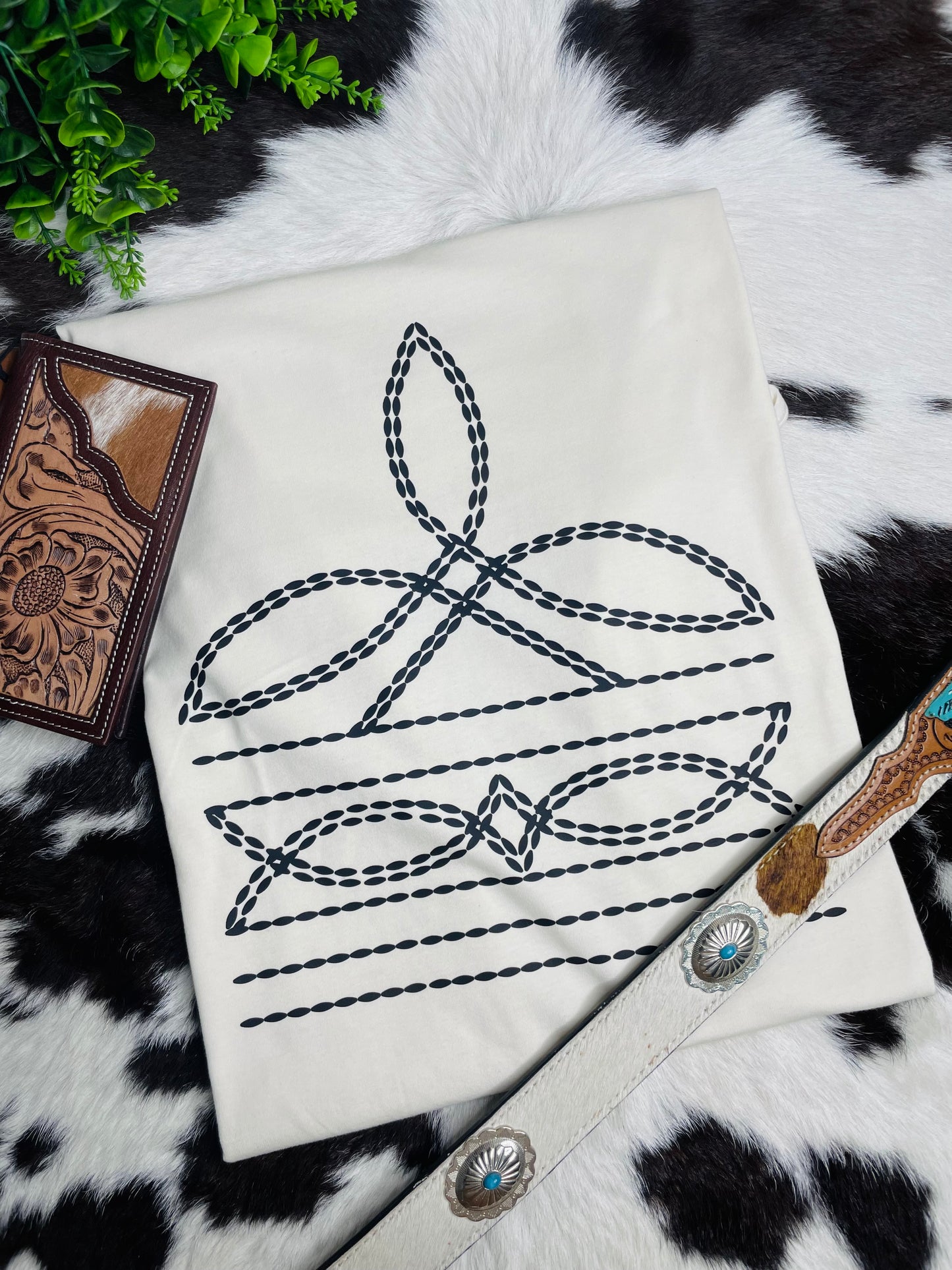 BOOT STITCH TEE- 270