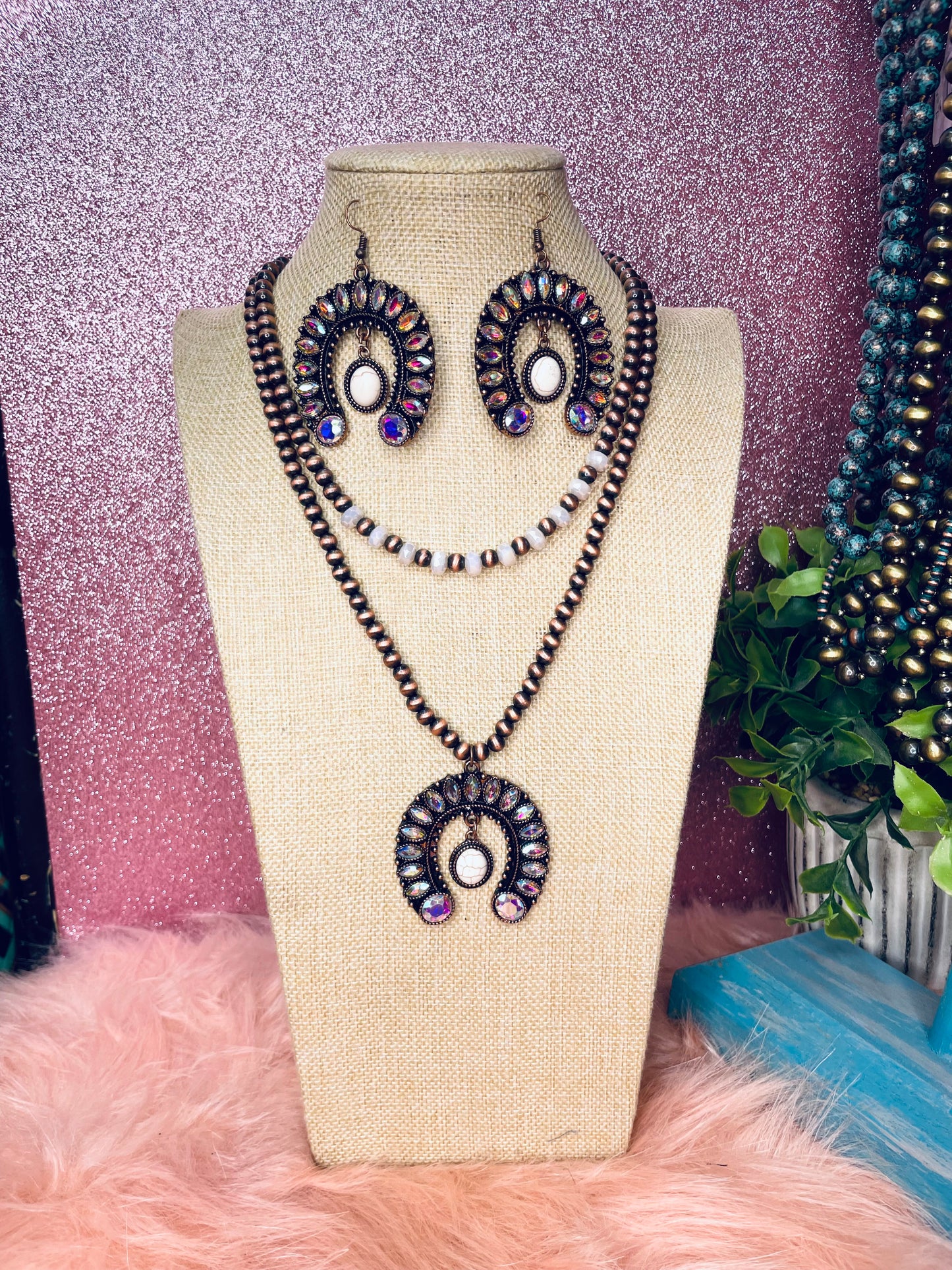 THE WEST NECKLACE SET- AB