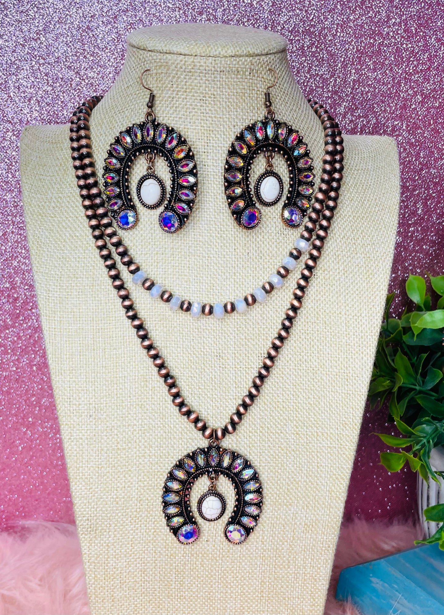 THE WEST NECKLACE SET- AB