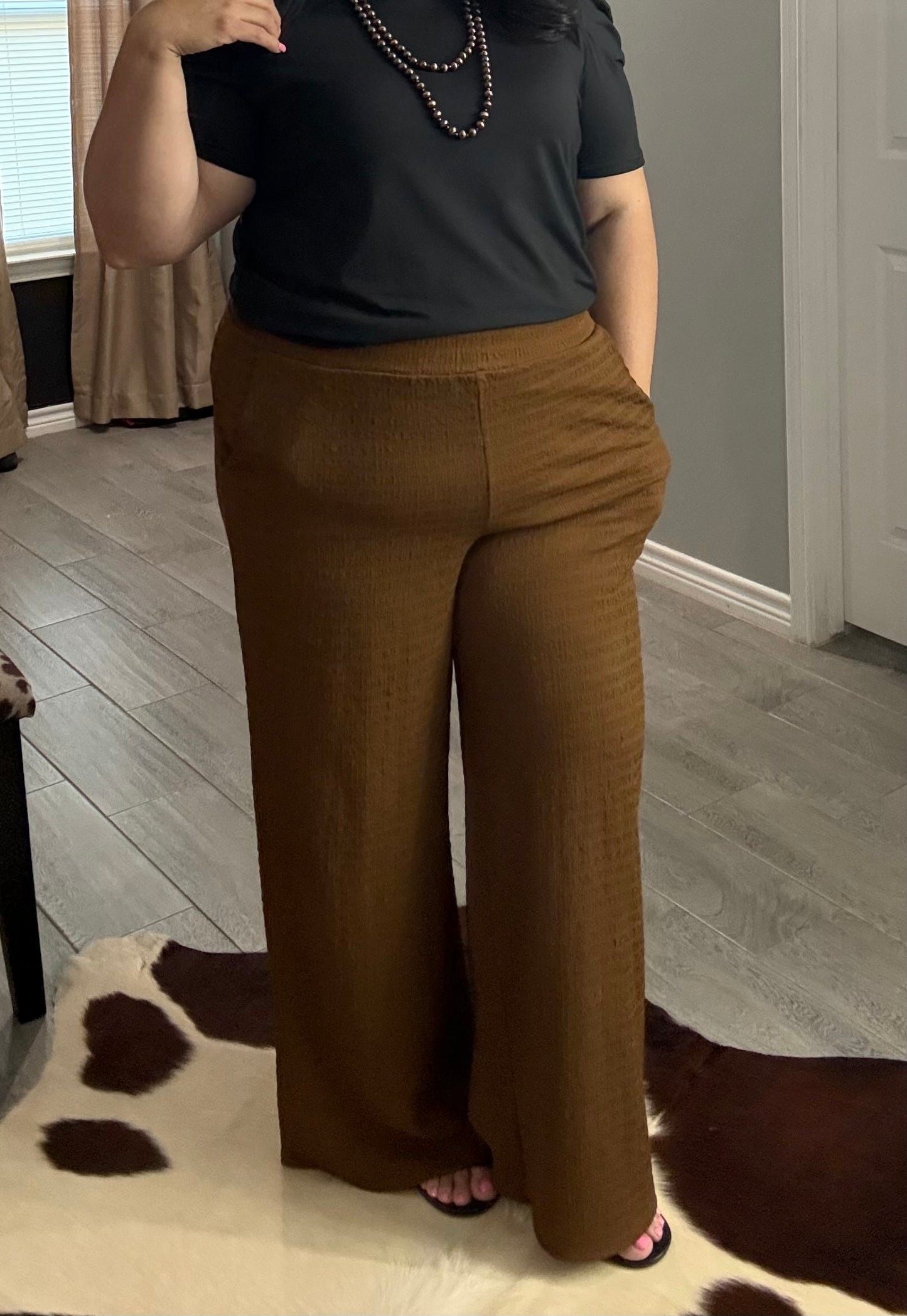 OH MY DARLING PANTS- Brown