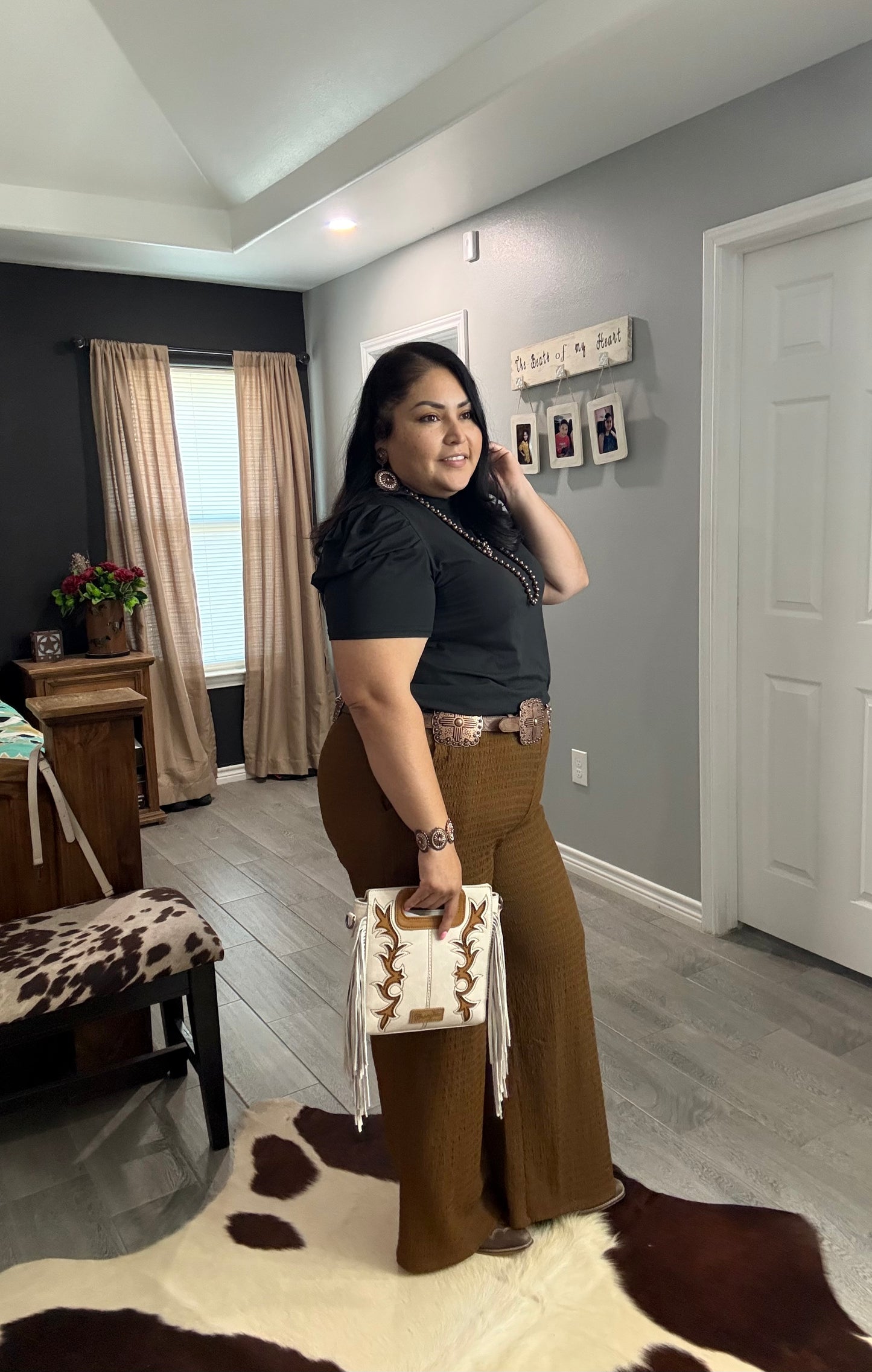 OH MY DARLING PANTS- Brown