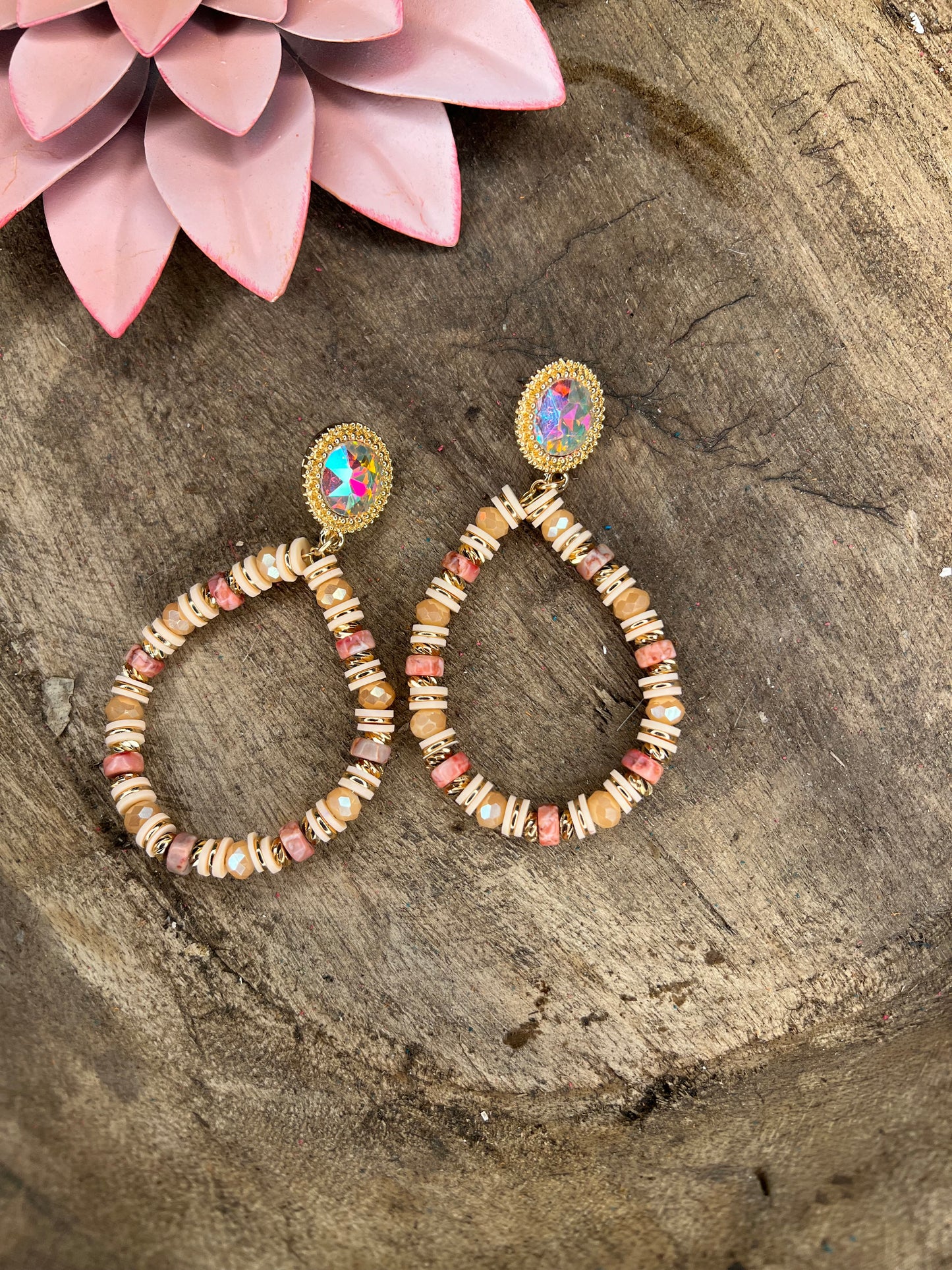 LILIANA EARRINGS- BLUSH