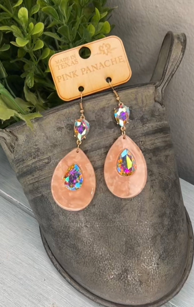 PINK PANACHE 1CNC D106 EARRINGS