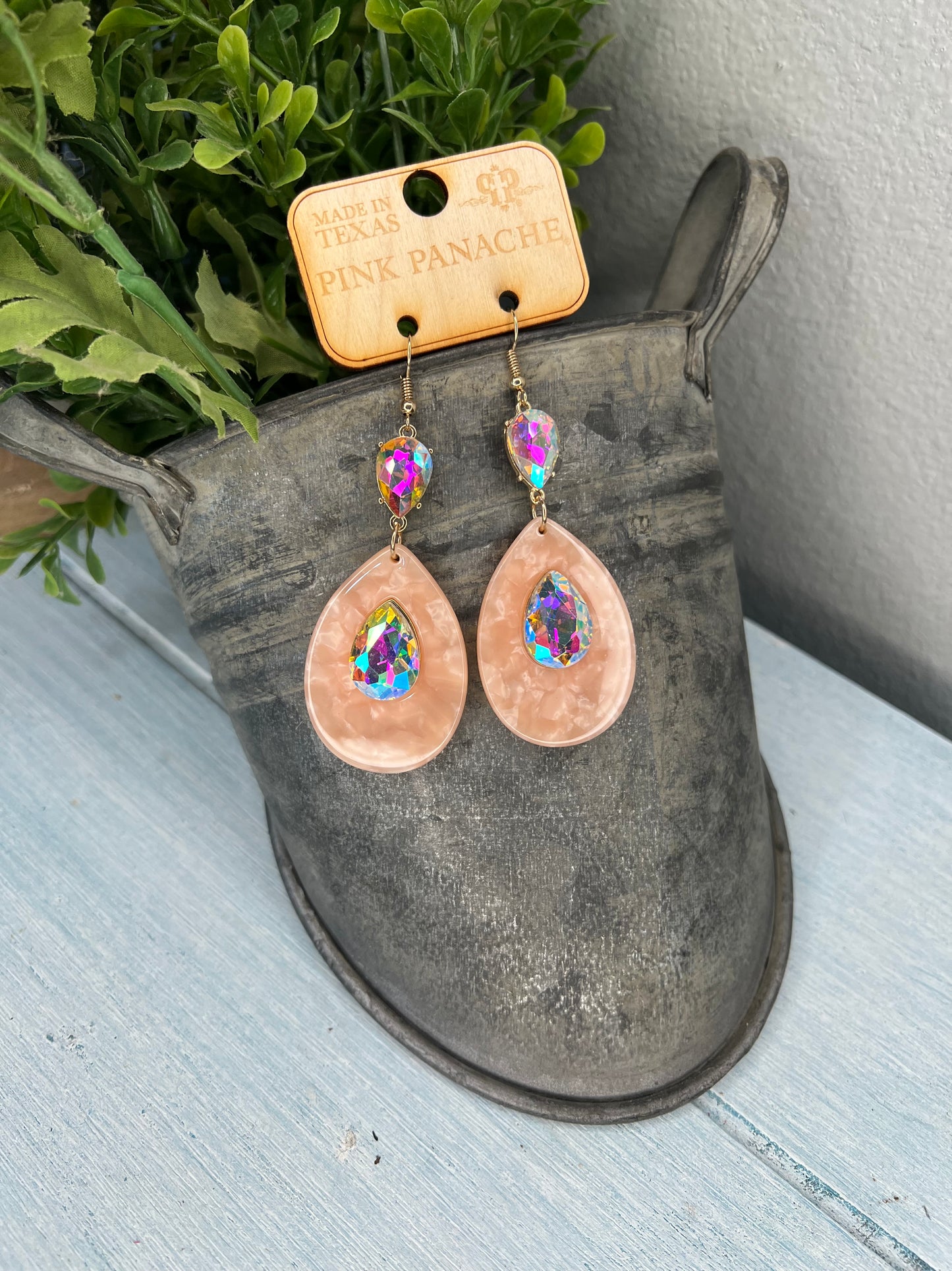 PINK PANACHE 1CNC D106 EARRINGS