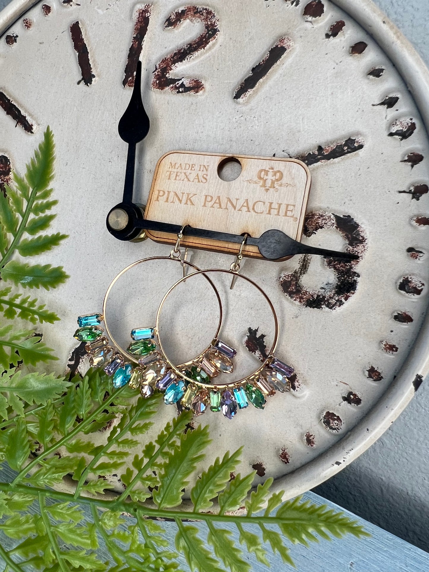 PINK PANACHE 1CNC R093 EARRINGS