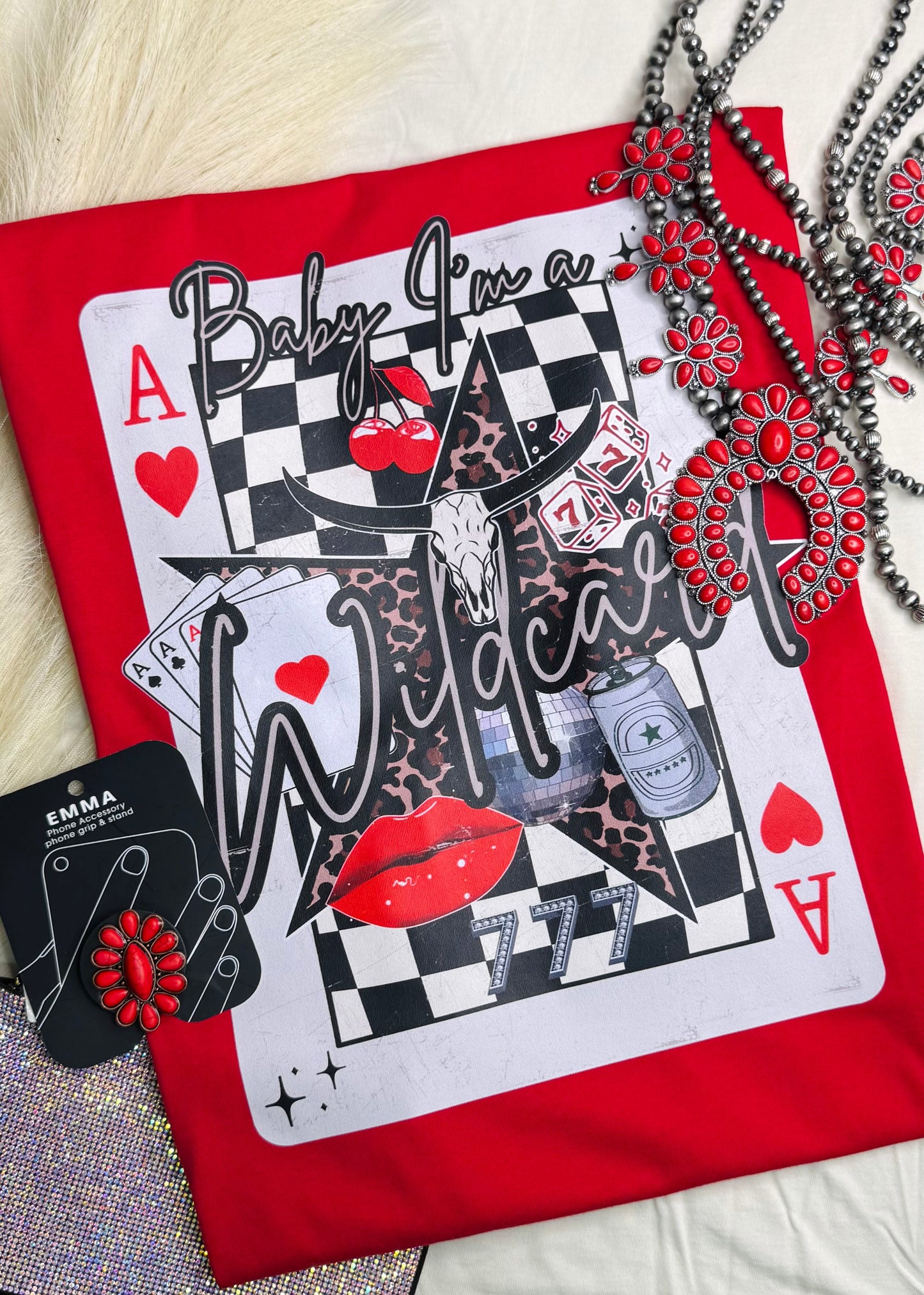 I’M A WILD CARD TEE - 61