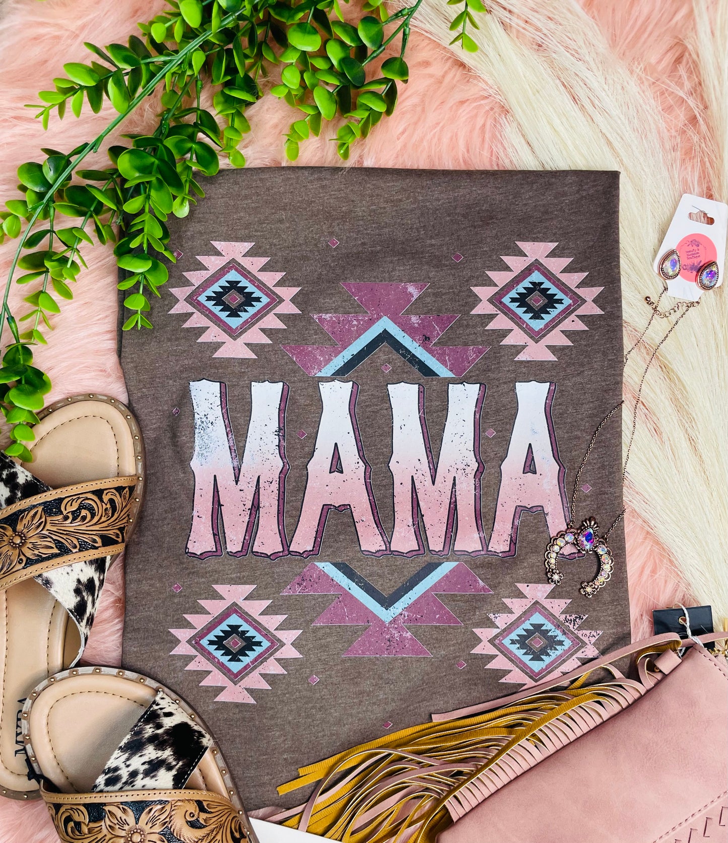 SOUTHWEST MAMA TEE - 161