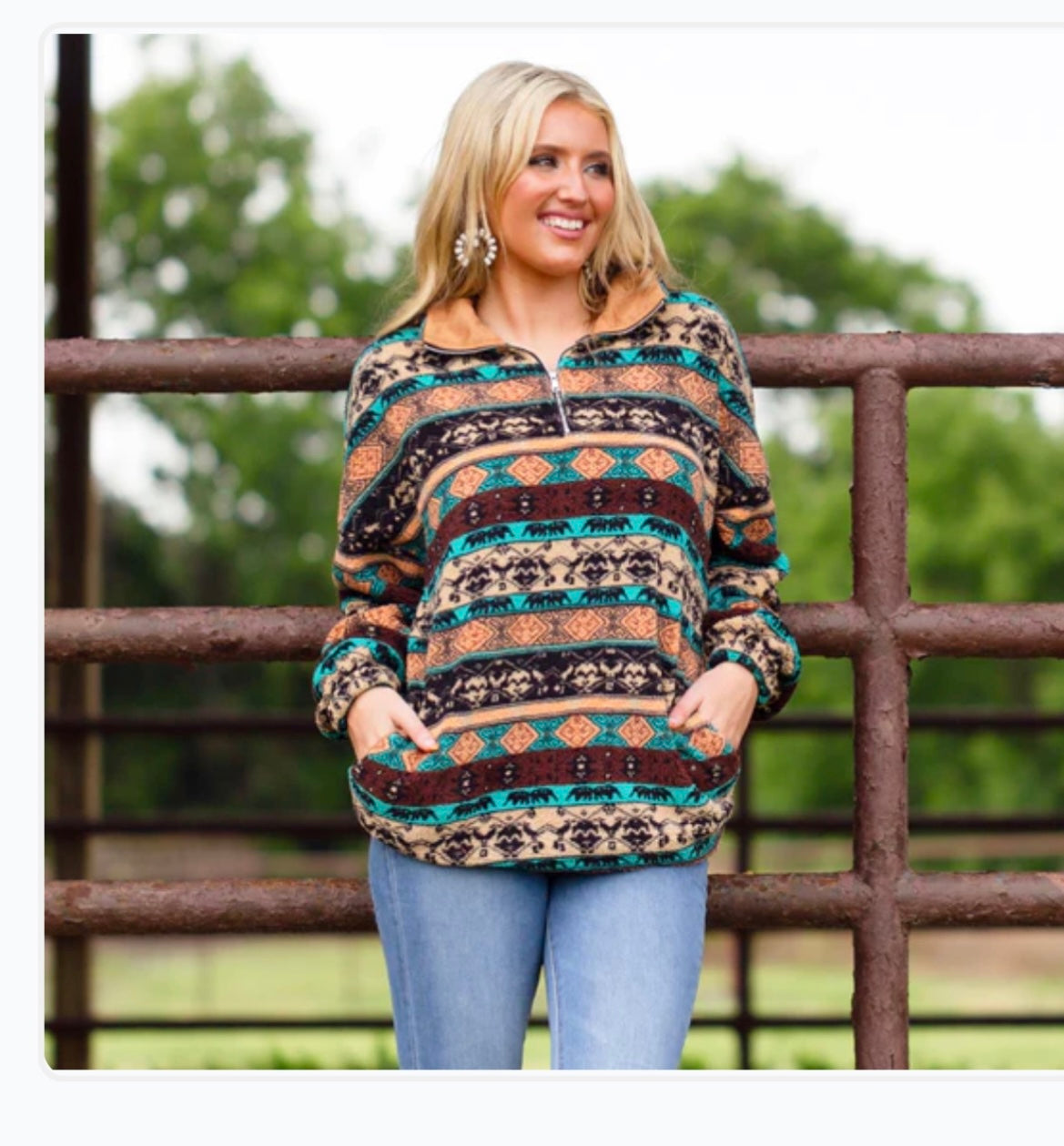 BUFFALO KREEK SHERPA PULLOVER