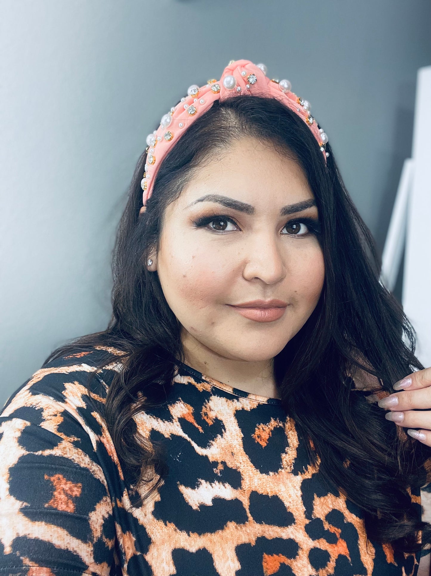 DIANA HEADBAND- CORAL