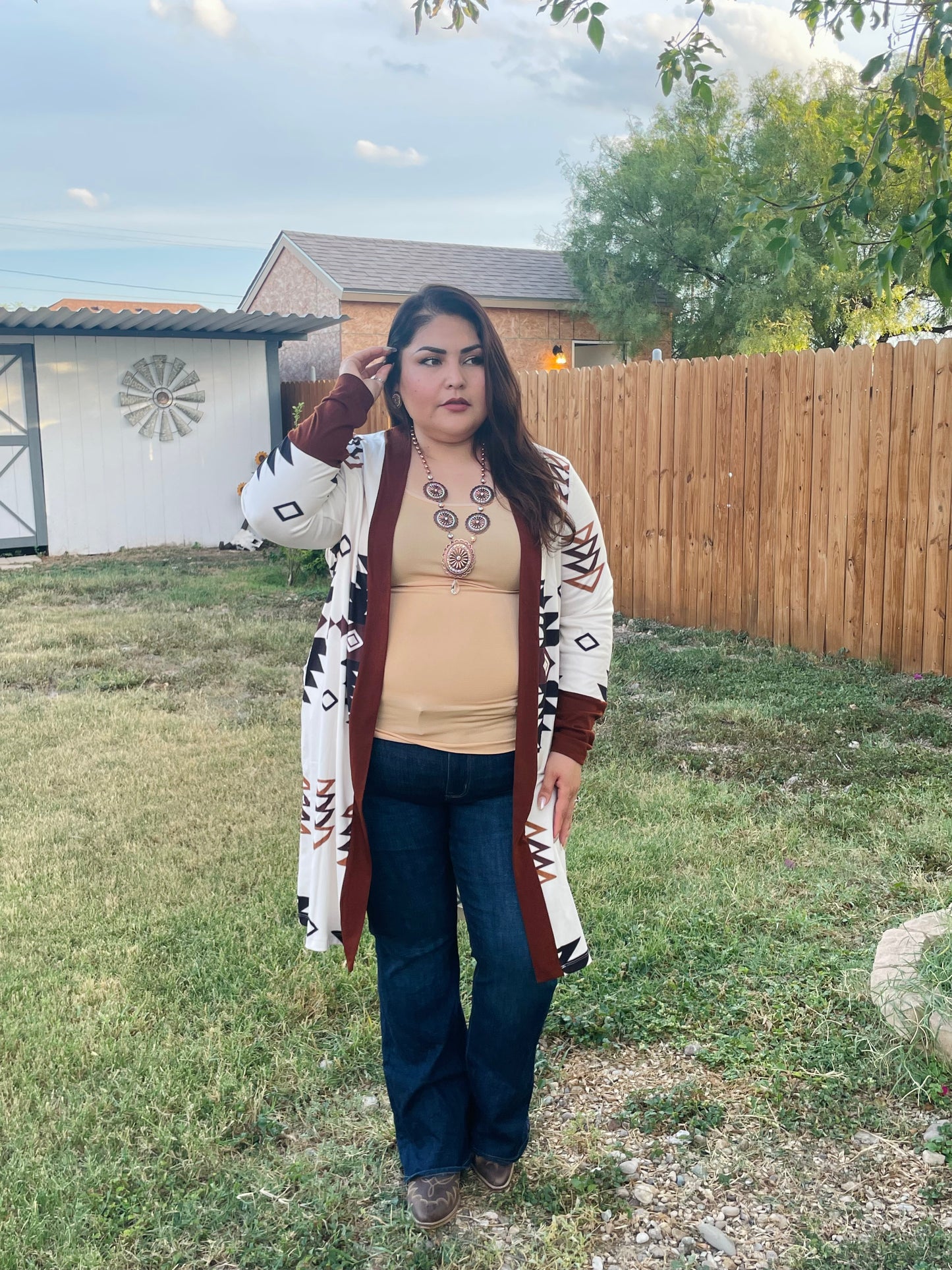INDIAN OUTLAW CARDIGAN