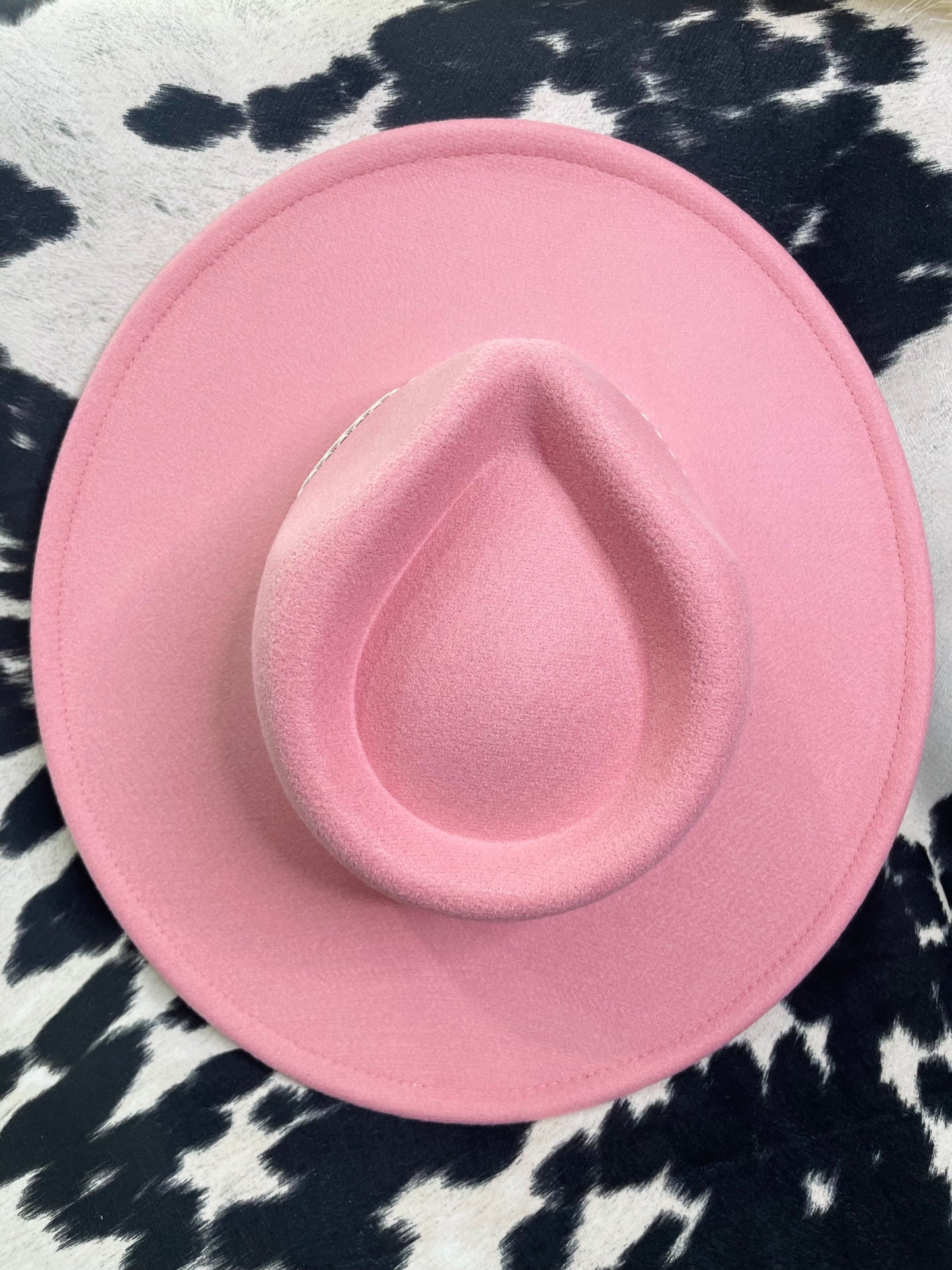 THE BOHO FEDORA HAT- PINK