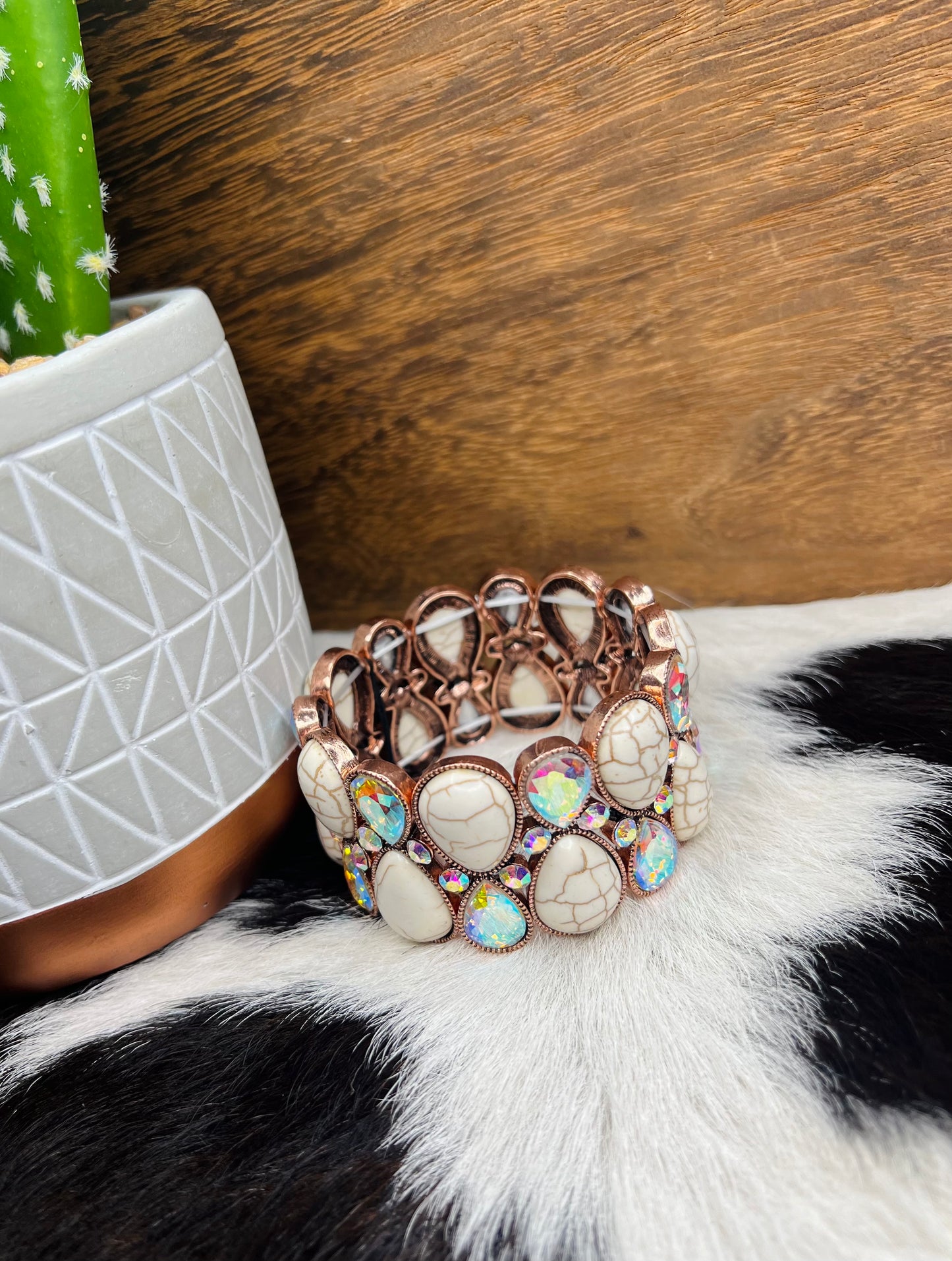 ROCK ALL NIGHT COPPER BRACELET