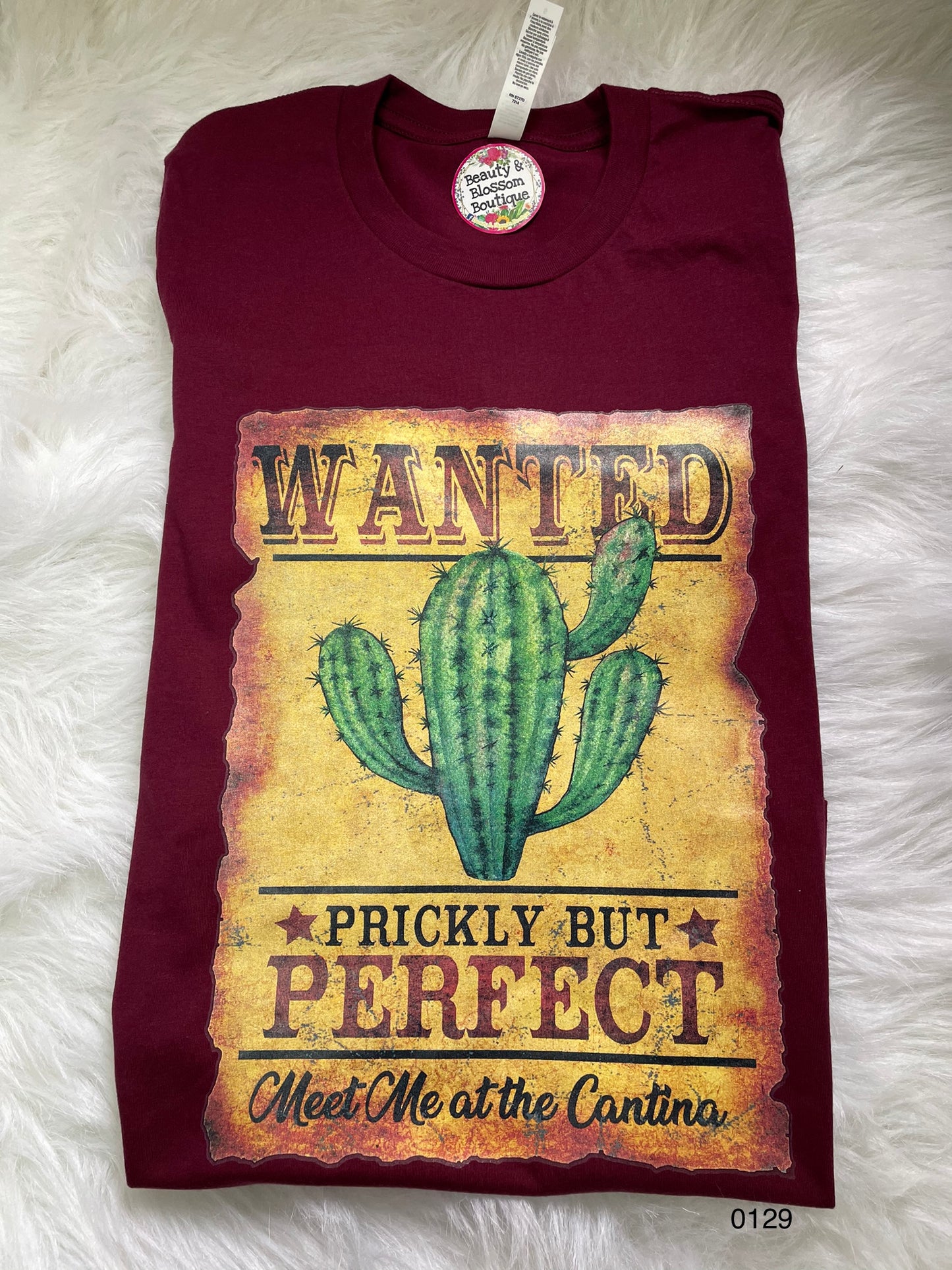 PRICKLY BUT PERFECT TSHIRT- 129