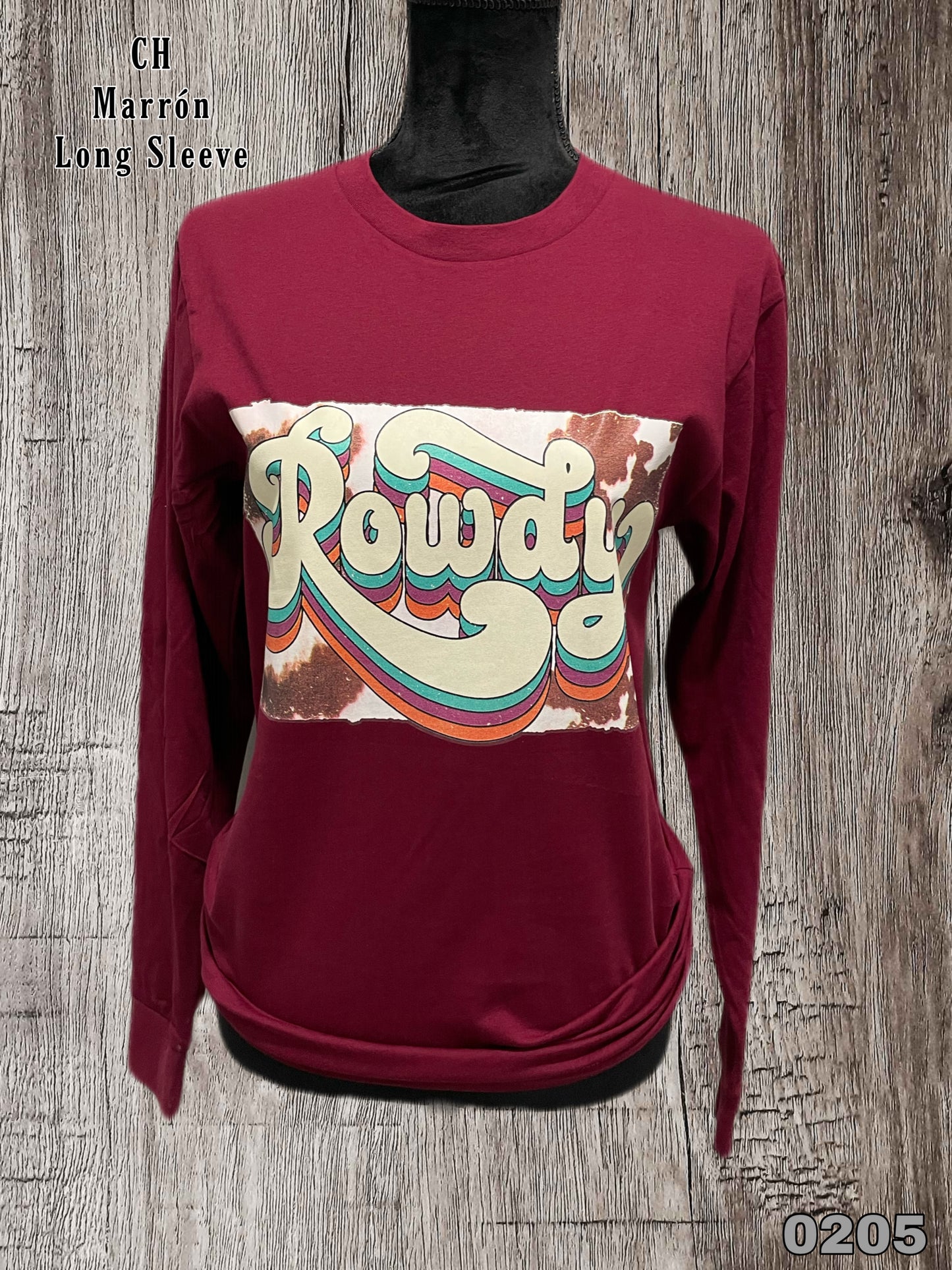 ROWDY TSHIRT- 205