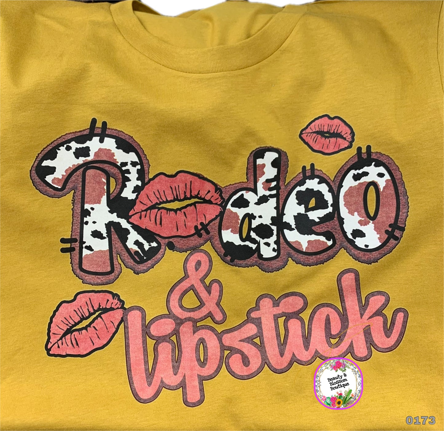 RODEO AND LIPSTICK TSHIRT- 173