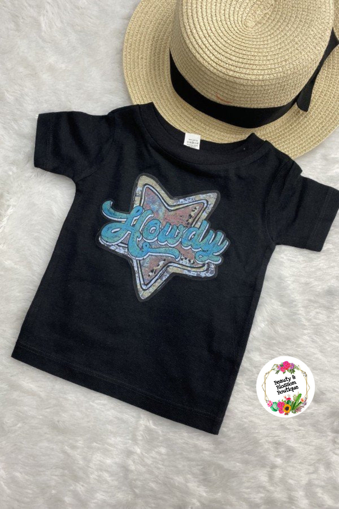 STAR HOWDY KIDS TEE - 466