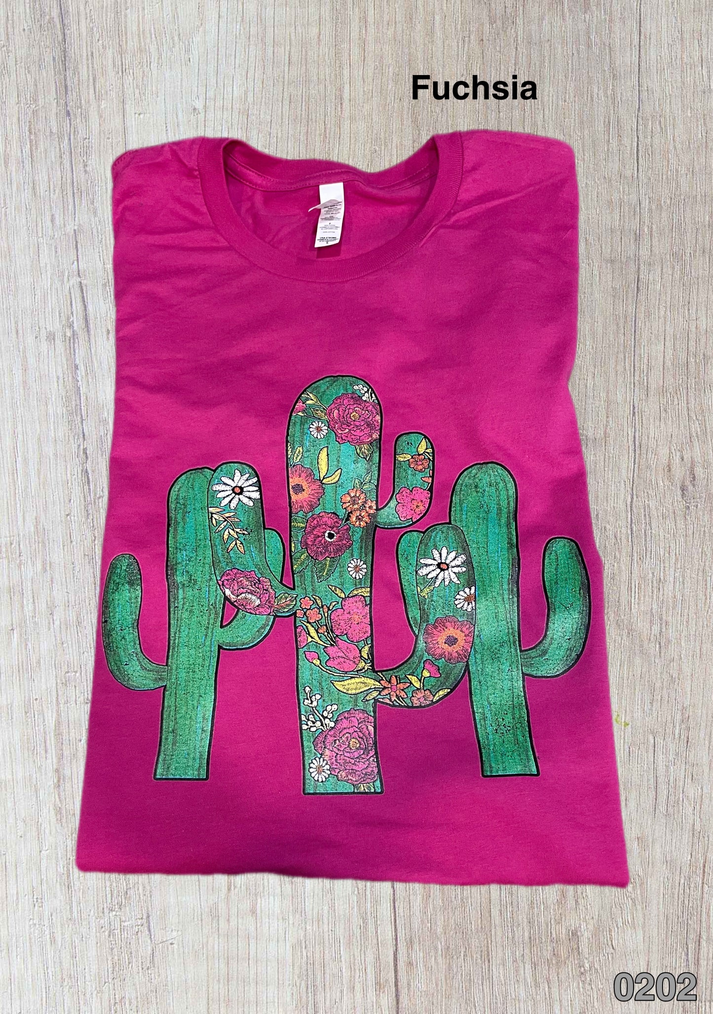 FLORAL CACTUS TSHIRT-202
