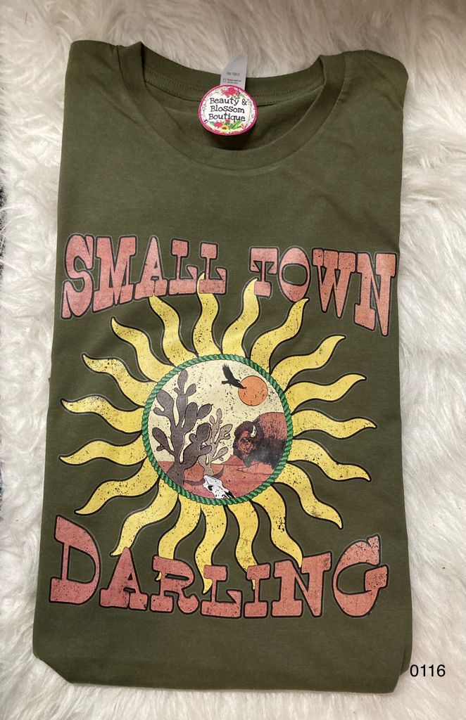 SMALL TOWN TSHIRT - 116