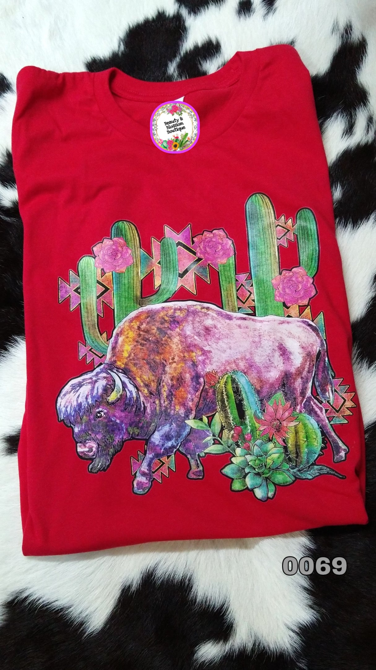 CACTUS BUFFALO TSHIRT- 69