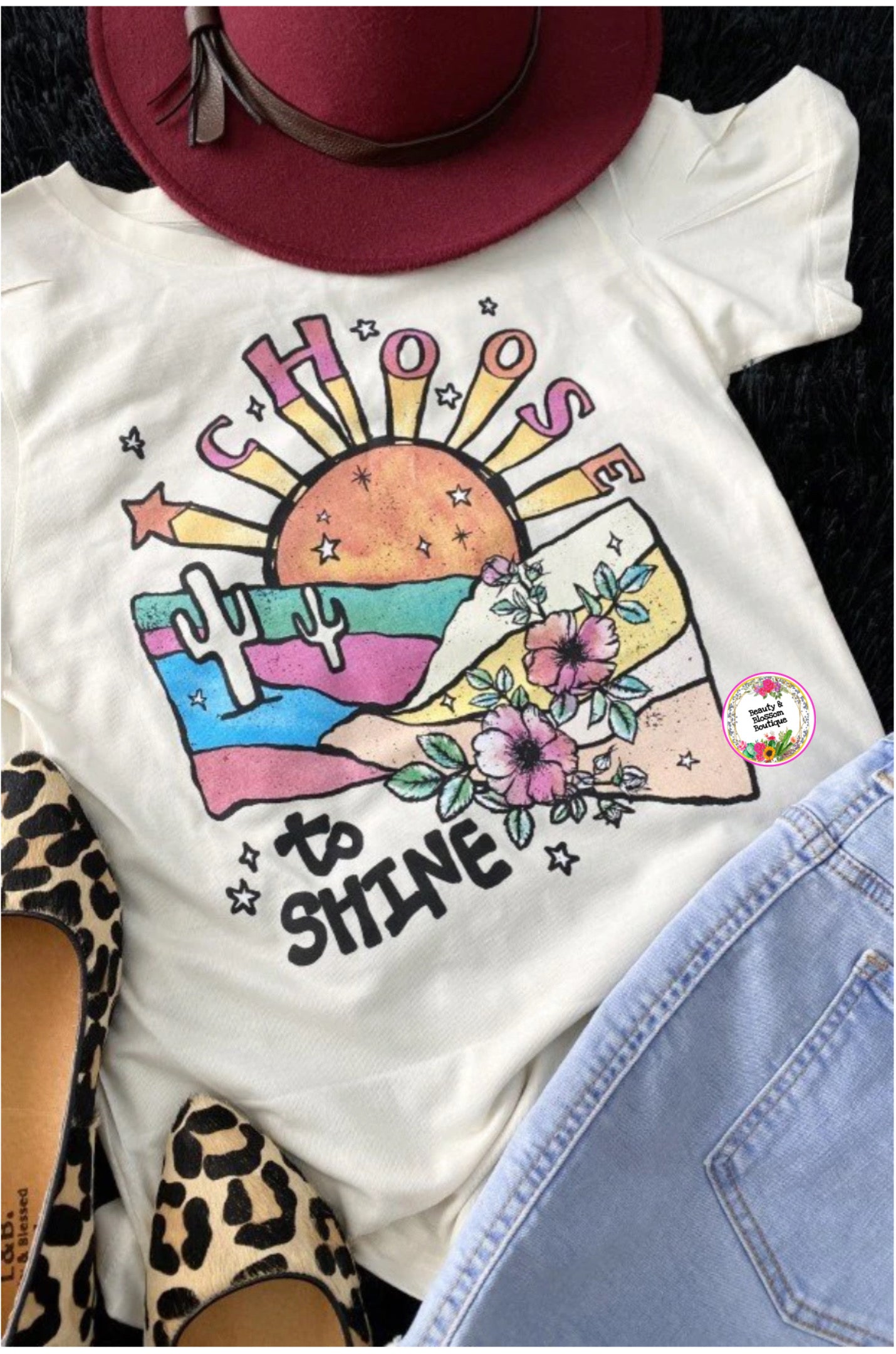 CHOOSE TO SHINE TSHIRT - 10