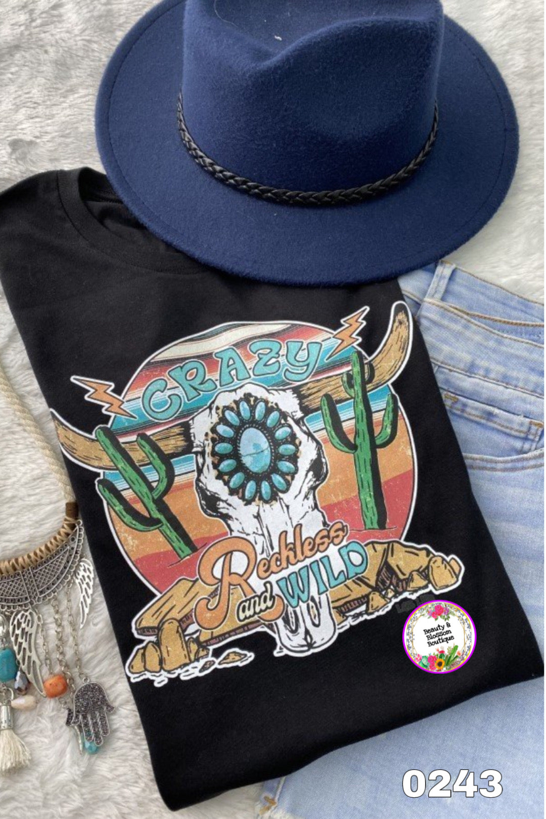 RECKLESS AND WILD TSHIRT- 243