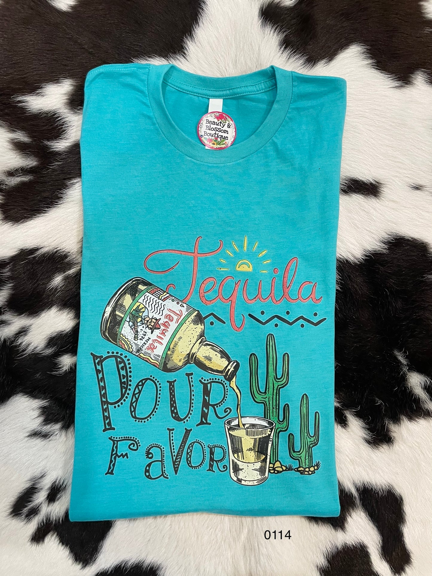TEQUILA POUR FAVOR TSHIRT- 114