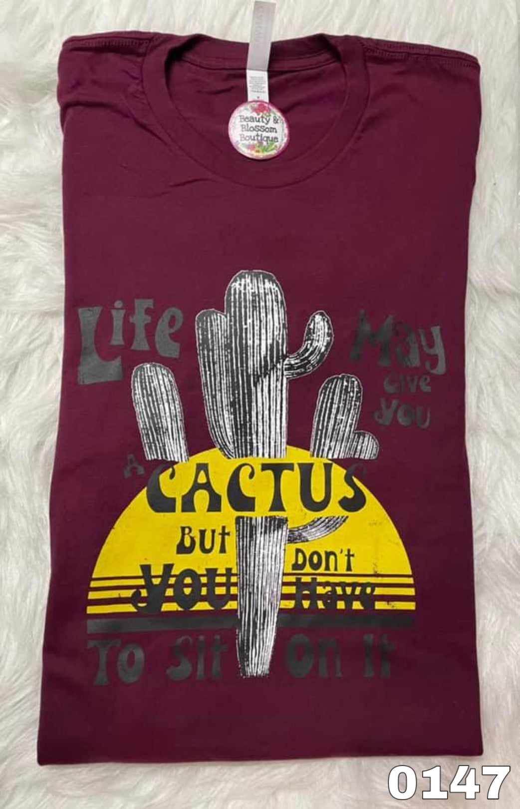 DONT SIT ON CACTUS - 147