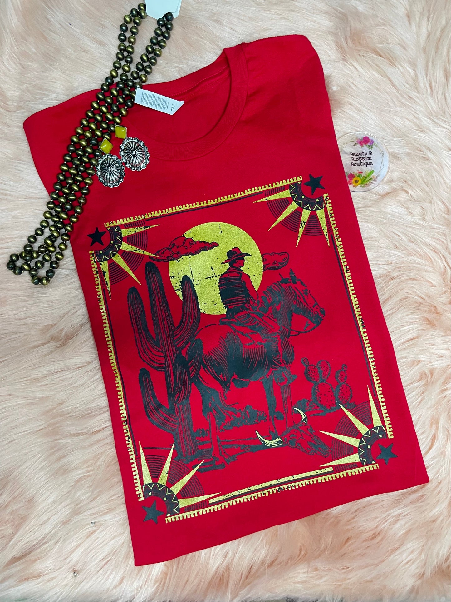 COWBOY SUNRISE TEE- 203