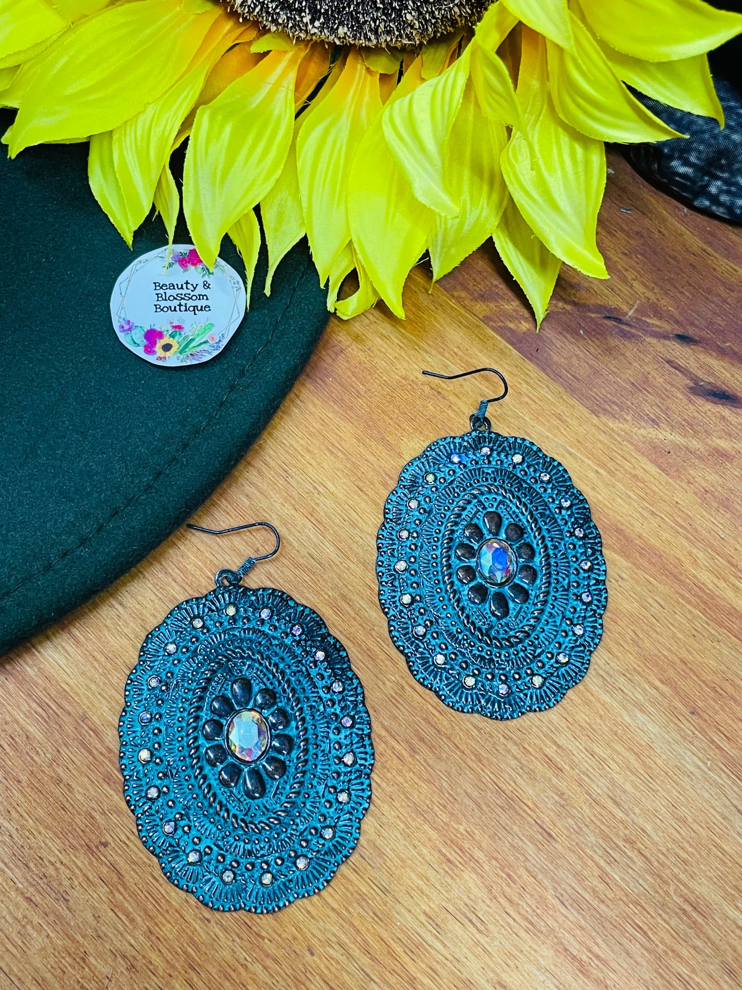 NEW MEXICO PATINA EARRINGS