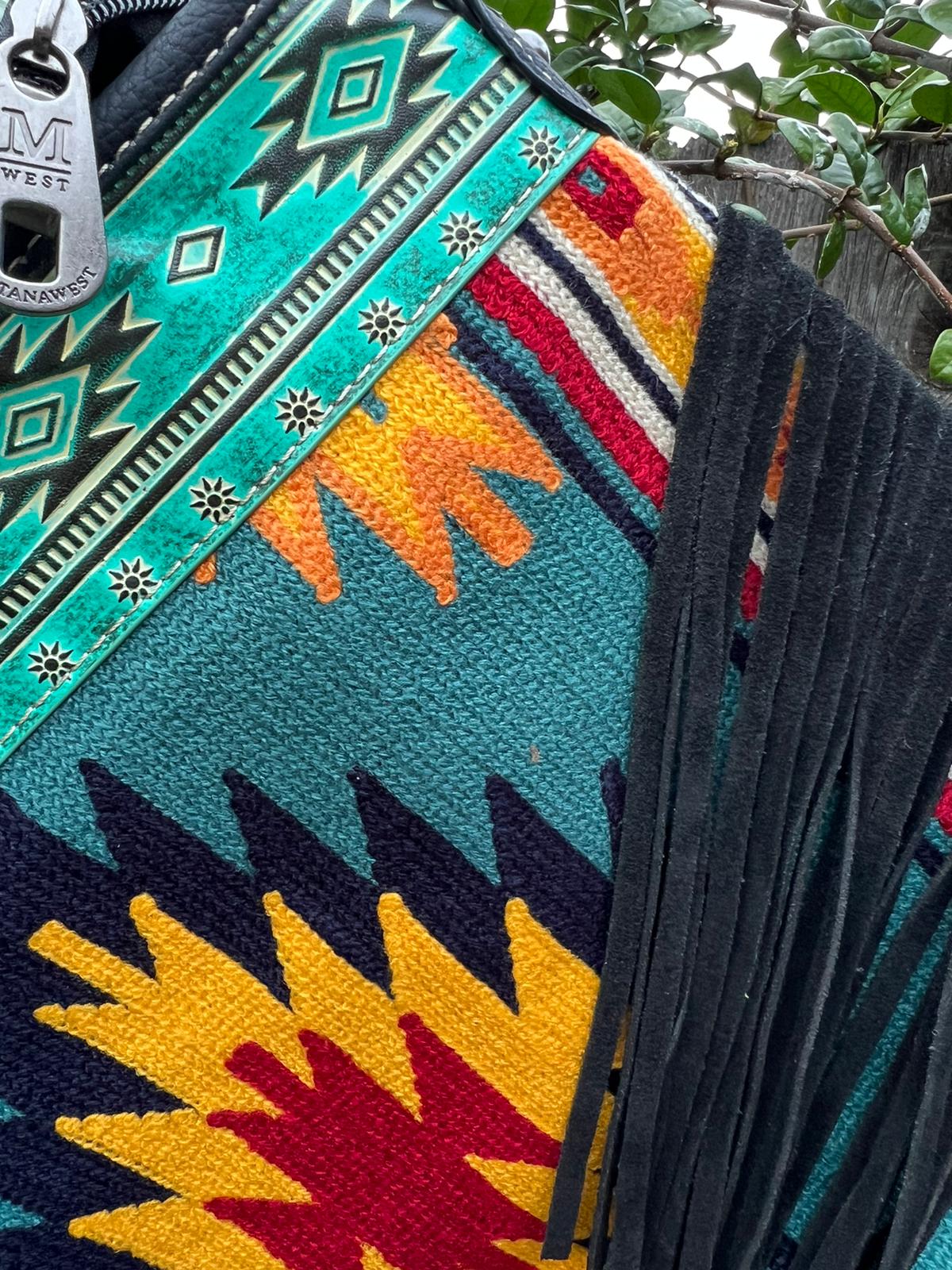 Montana West Aztec Tapestry Concealed Carry Hobo