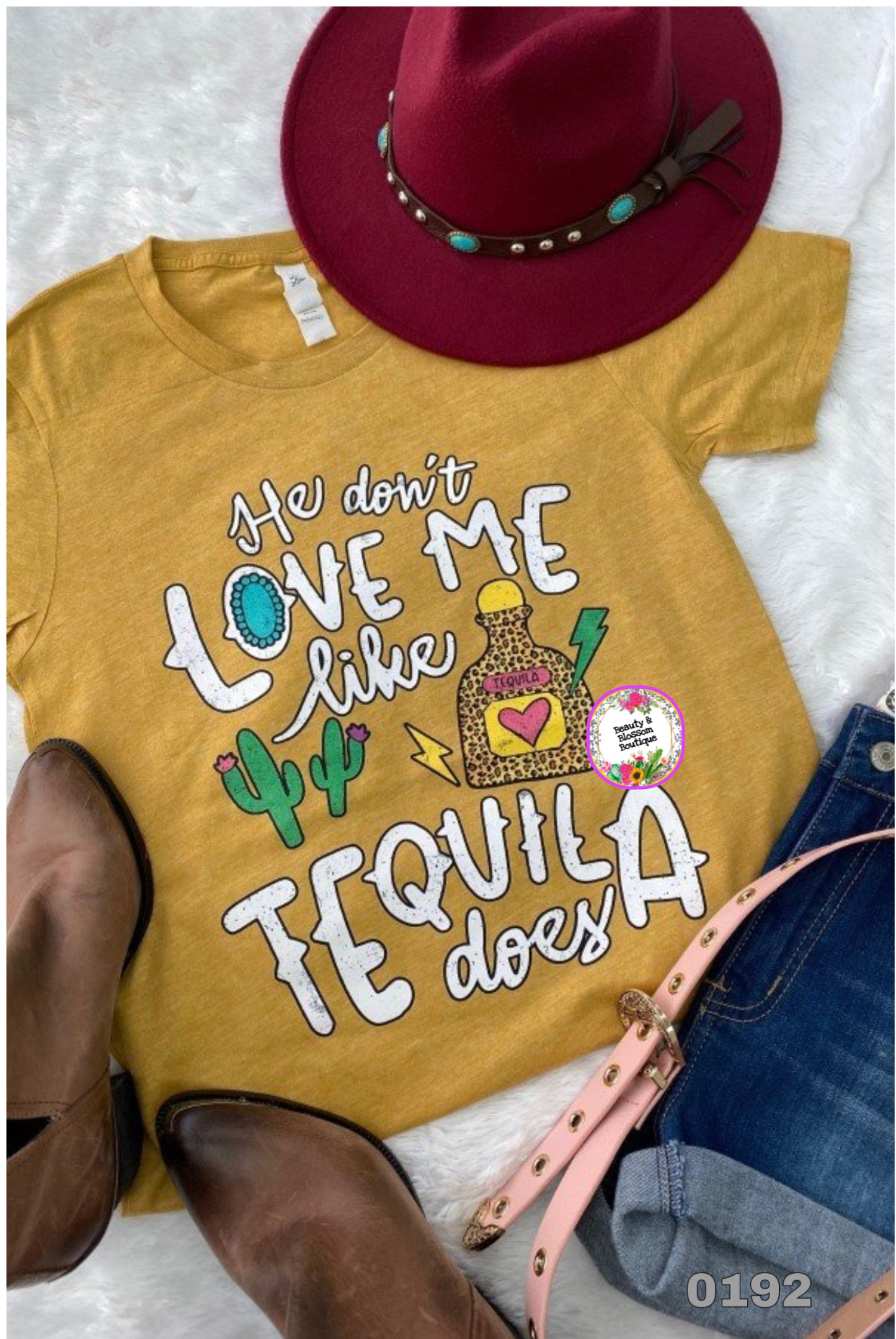LOVE ME LIKE TEQUILA TSHIRT- 192