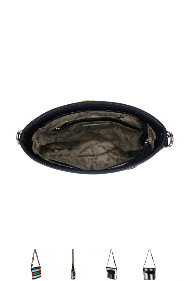 Montana West Aztec Serape Canvas Crossbody