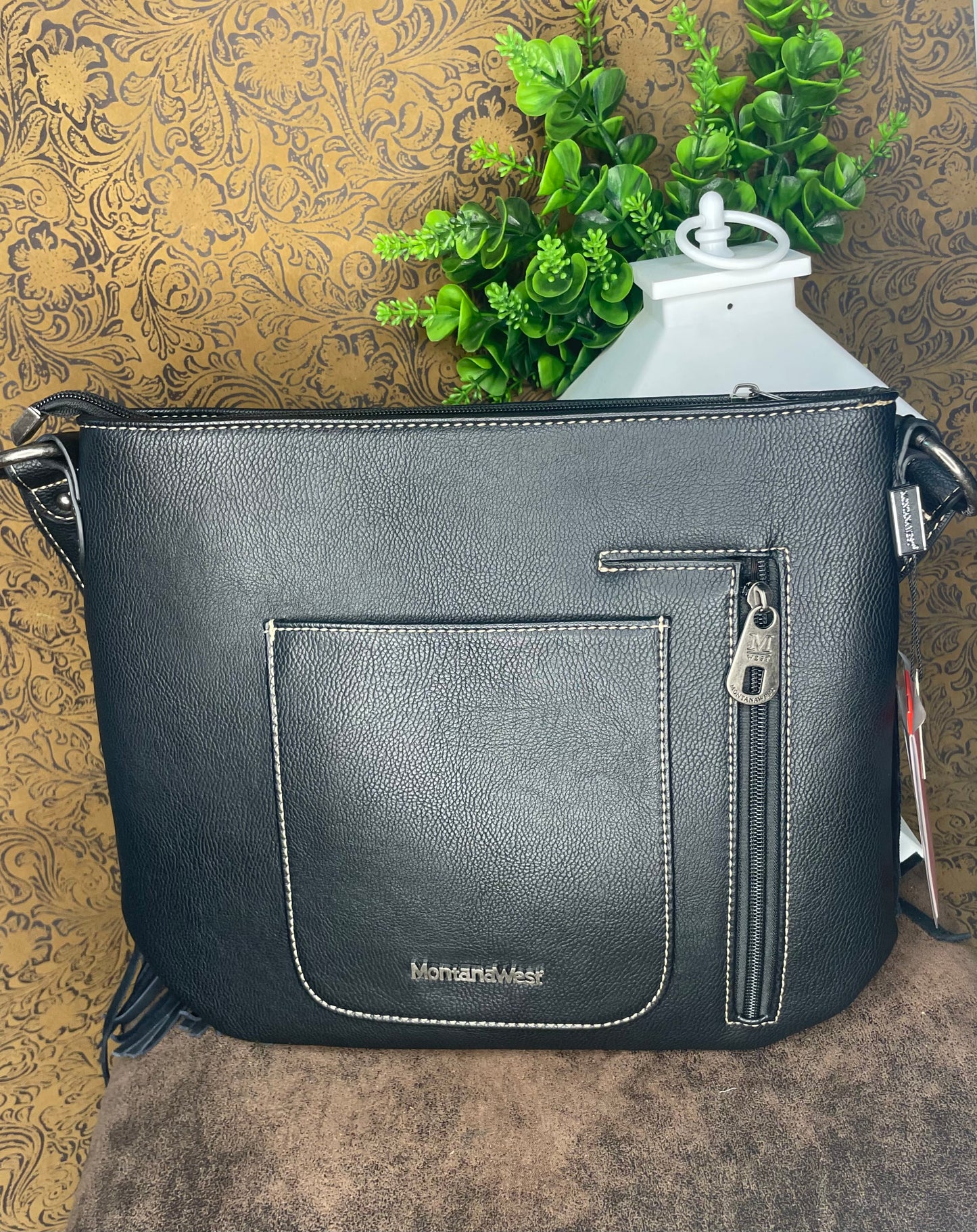 Montana West Tooled Concealed Carry Hobo