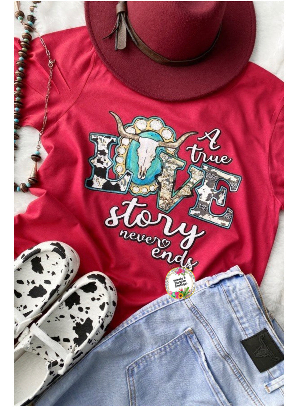 A TRUE LOVE- TSHIRT - 77