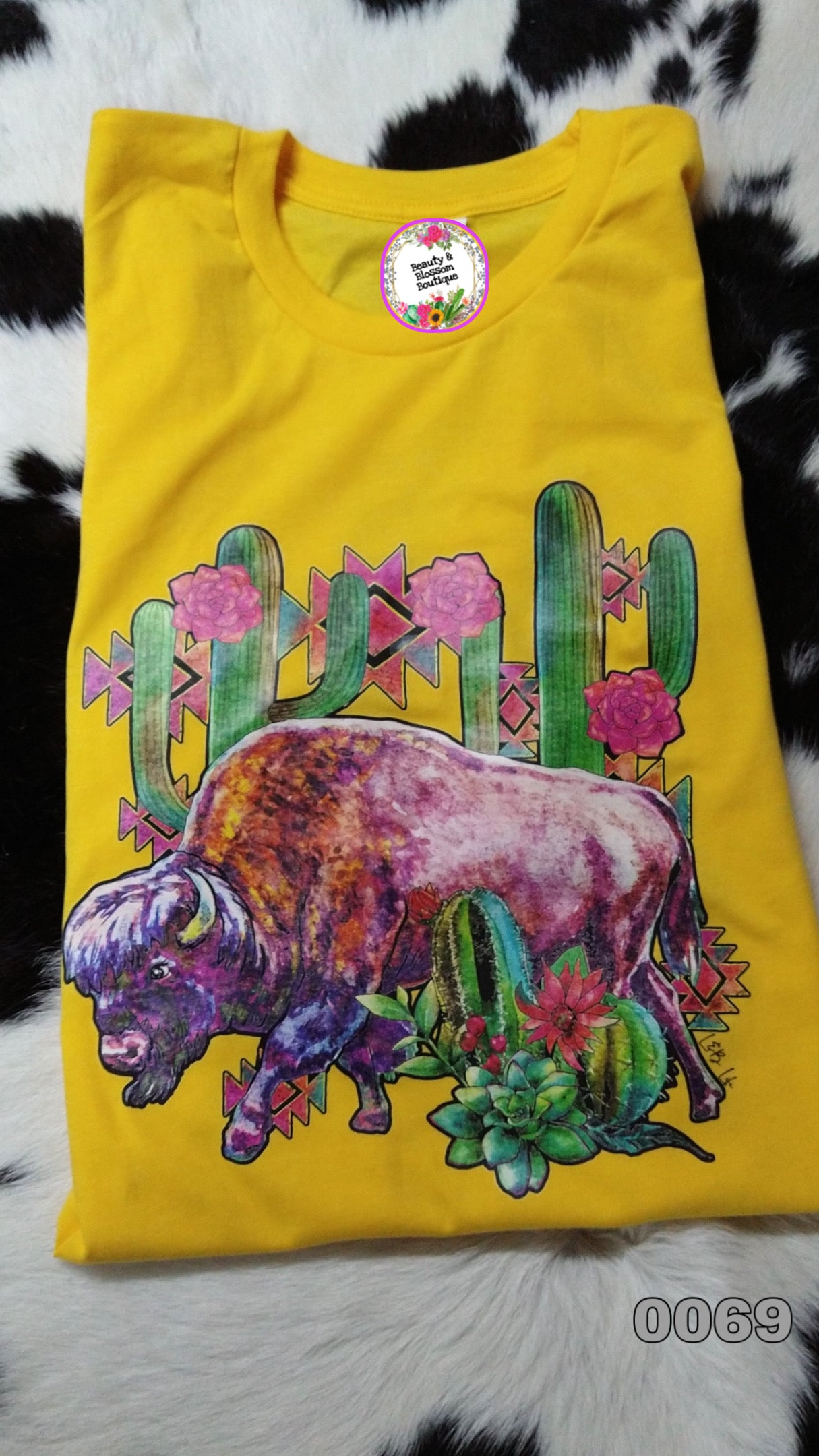 CACTUS BUFFALO TSHIRT- 69