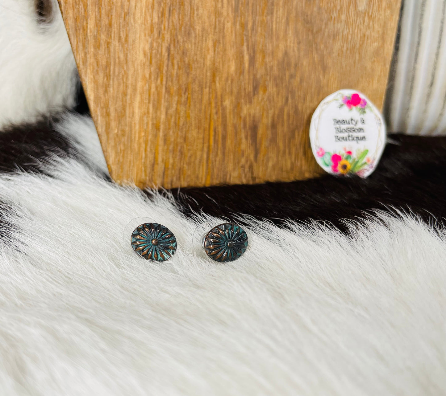 MI VAQUITA NECKLACE SET- PATINA