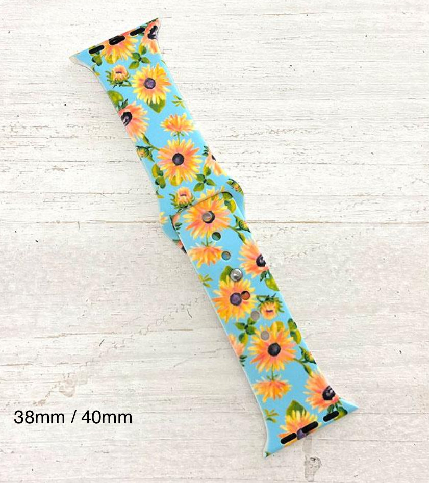 SPRING FLOWER APPLE WATCH BAND