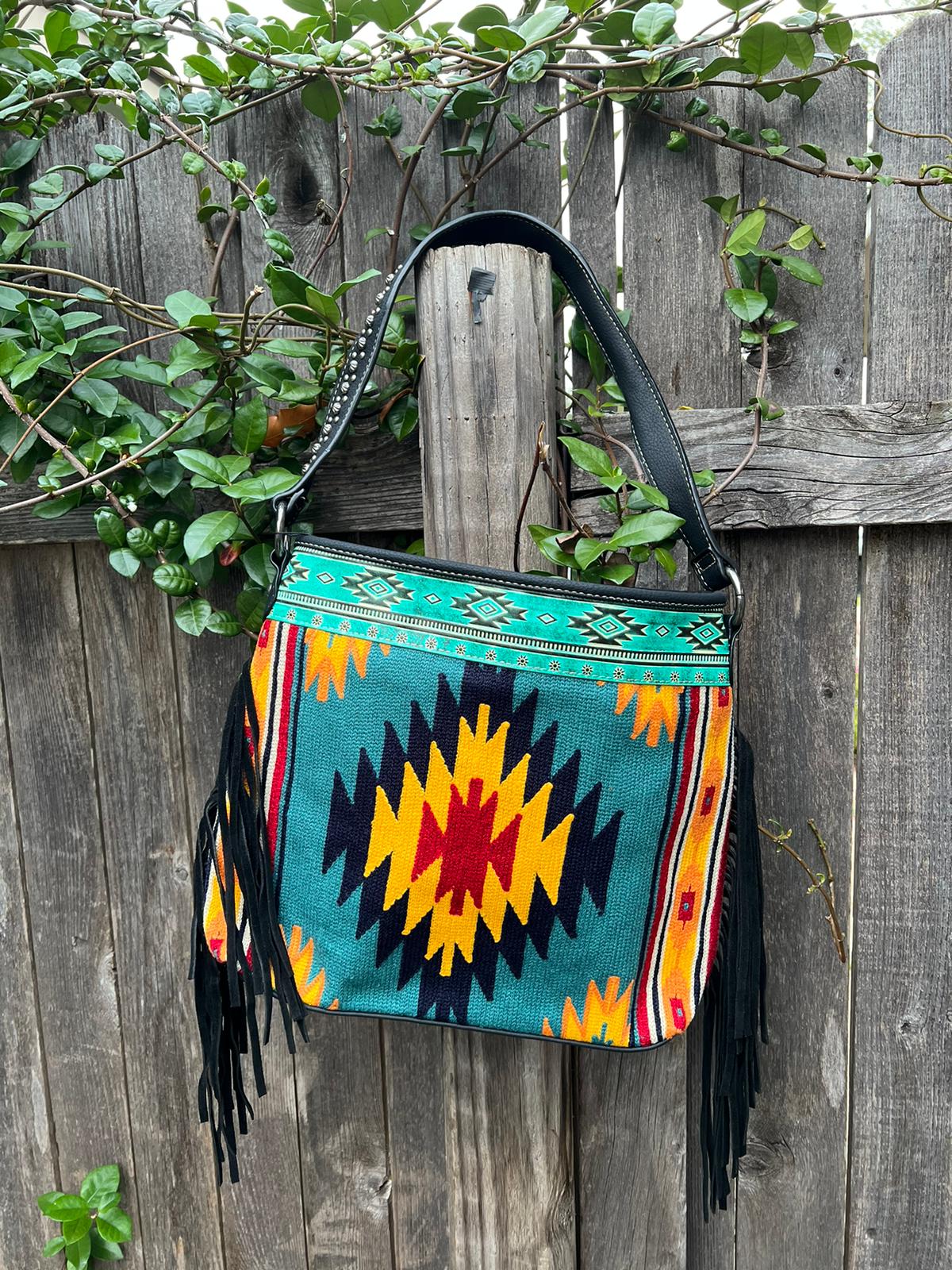 Montana West Aztec Tapestry Concealed Carry Hobo