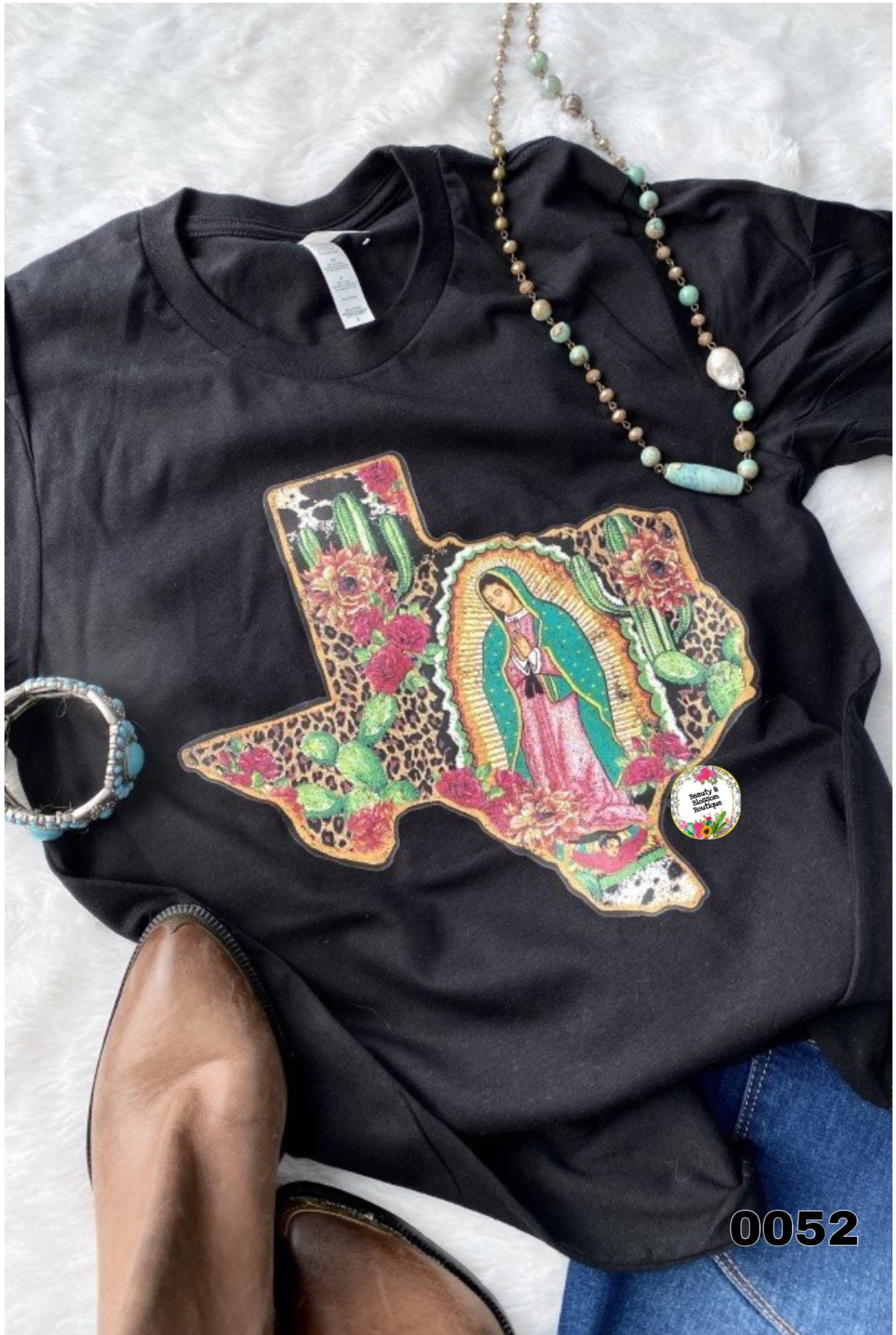 VIRGIN MARY TEXAS TSHIRT- 52