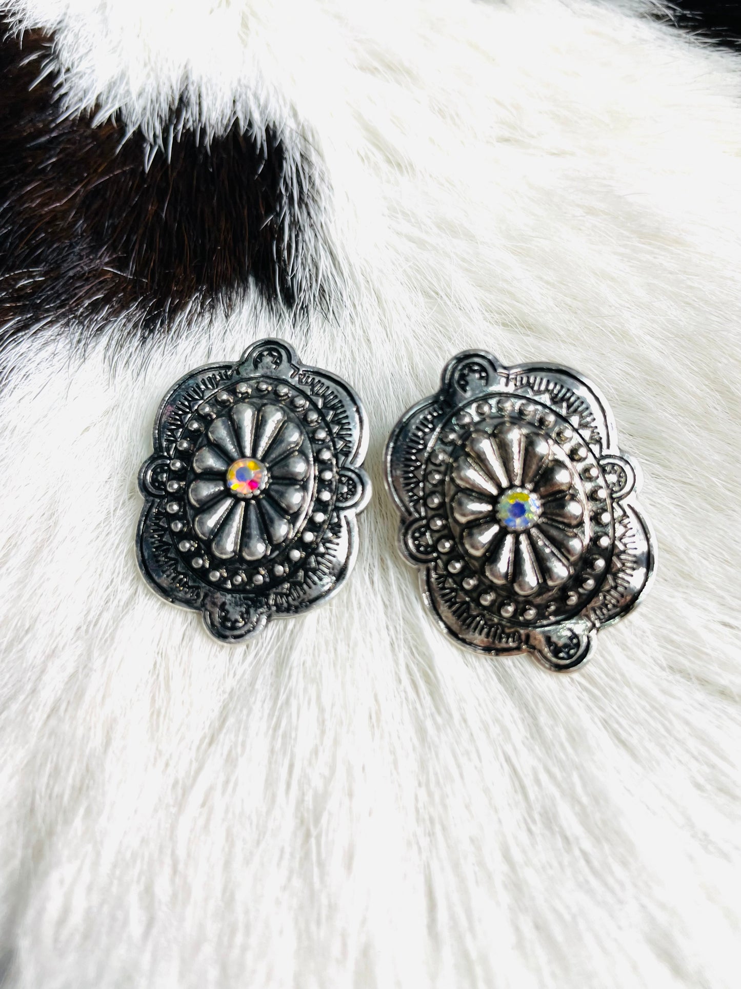 SAN ANDRÉS STUD EARRINGS- SILVER