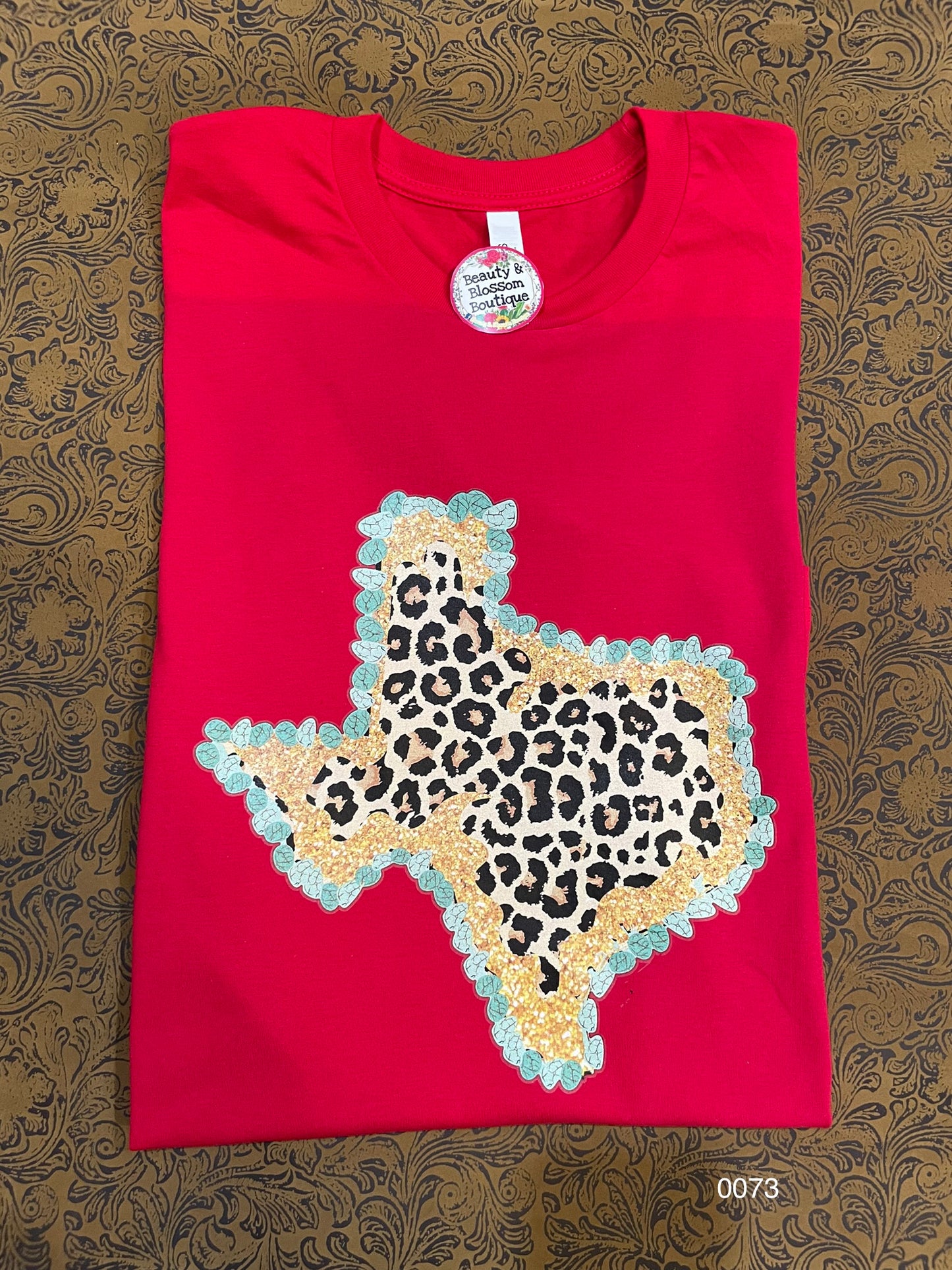 LEOPARD TEXAS TSHIRT- 73