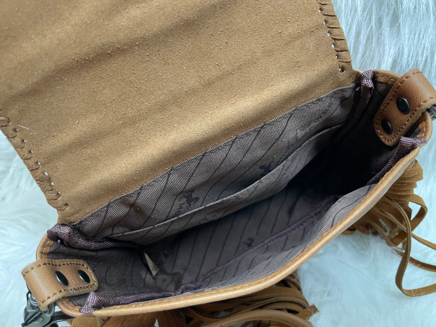 Montana West Leather Crossbody Bag- GOLD